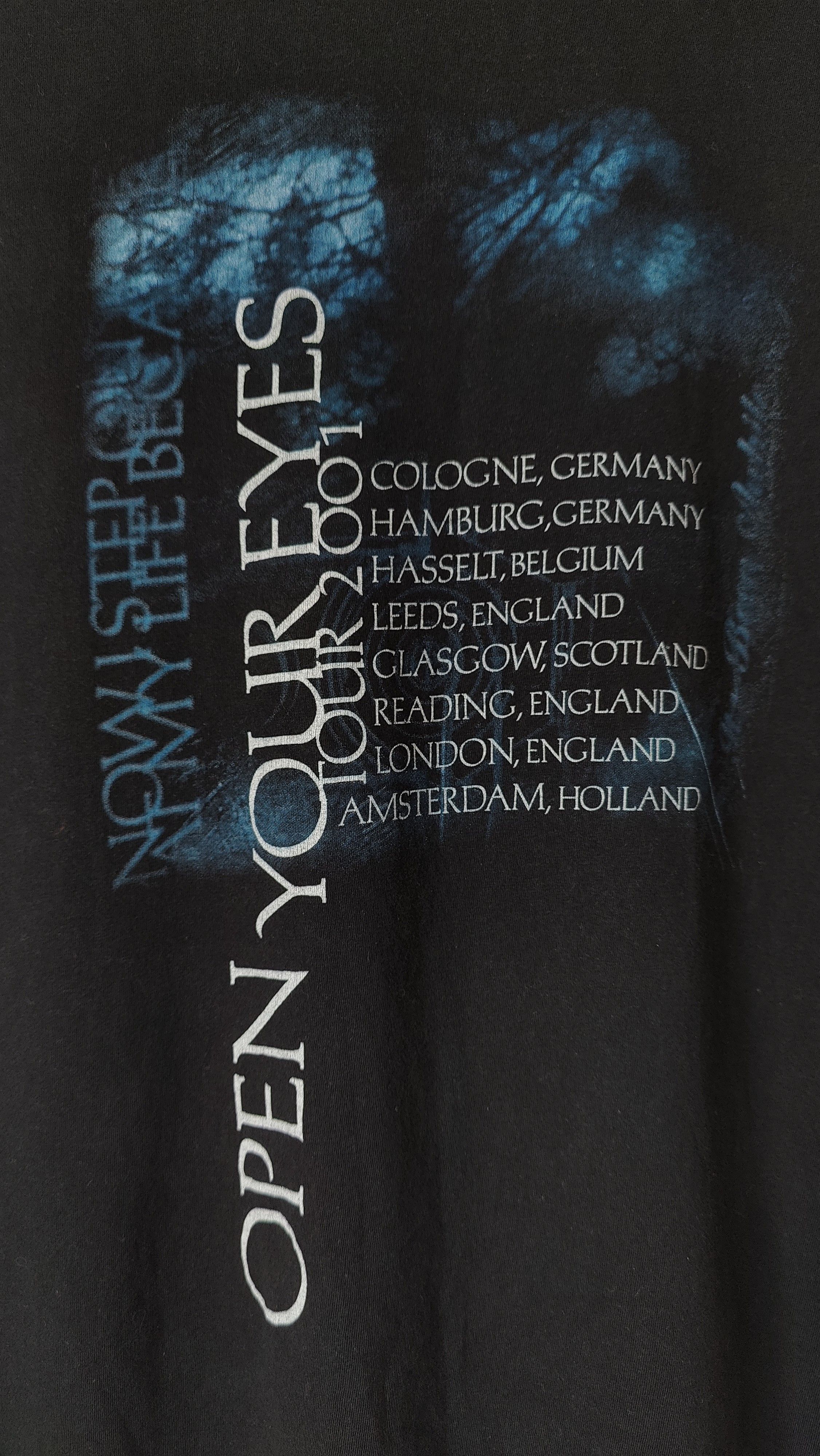 Band Tees Staind 2001 Open Your Eyes Official Tour Vintage Tshirt Size US L / EU 52-54 / 3 - 7 Thumbnail