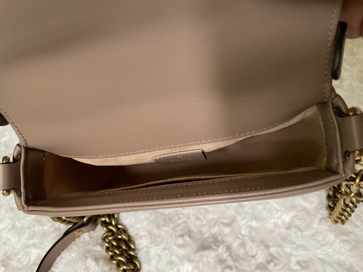 Gucci Gucci GG Marmont Dusty Pink Mini Top Handle Bag Size ONE SIZE - 12 Thumbnail