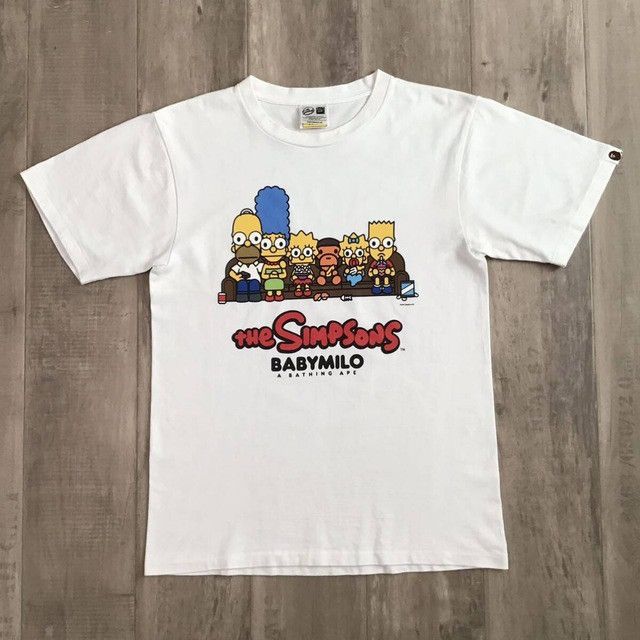 Bape x the simpsons best sale