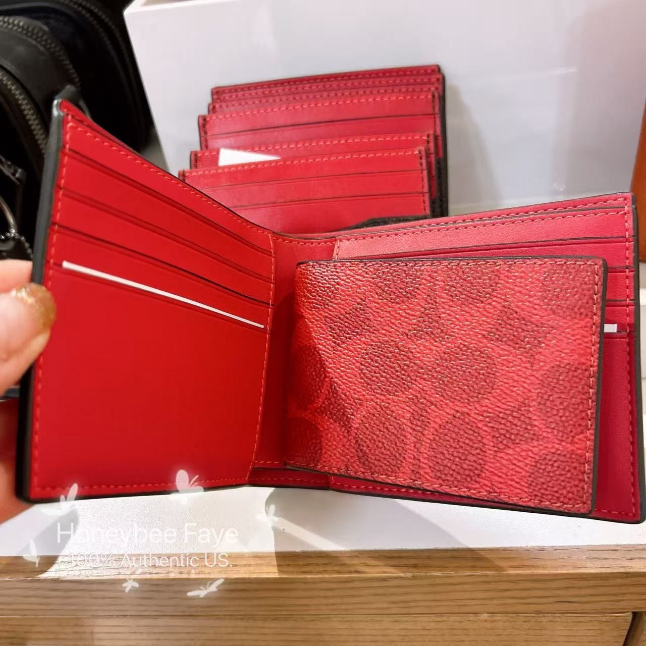 Coach 3 In 1 Wallet In Signature Canvas CW380 Size ONE SIZE - 5 Thumbnail