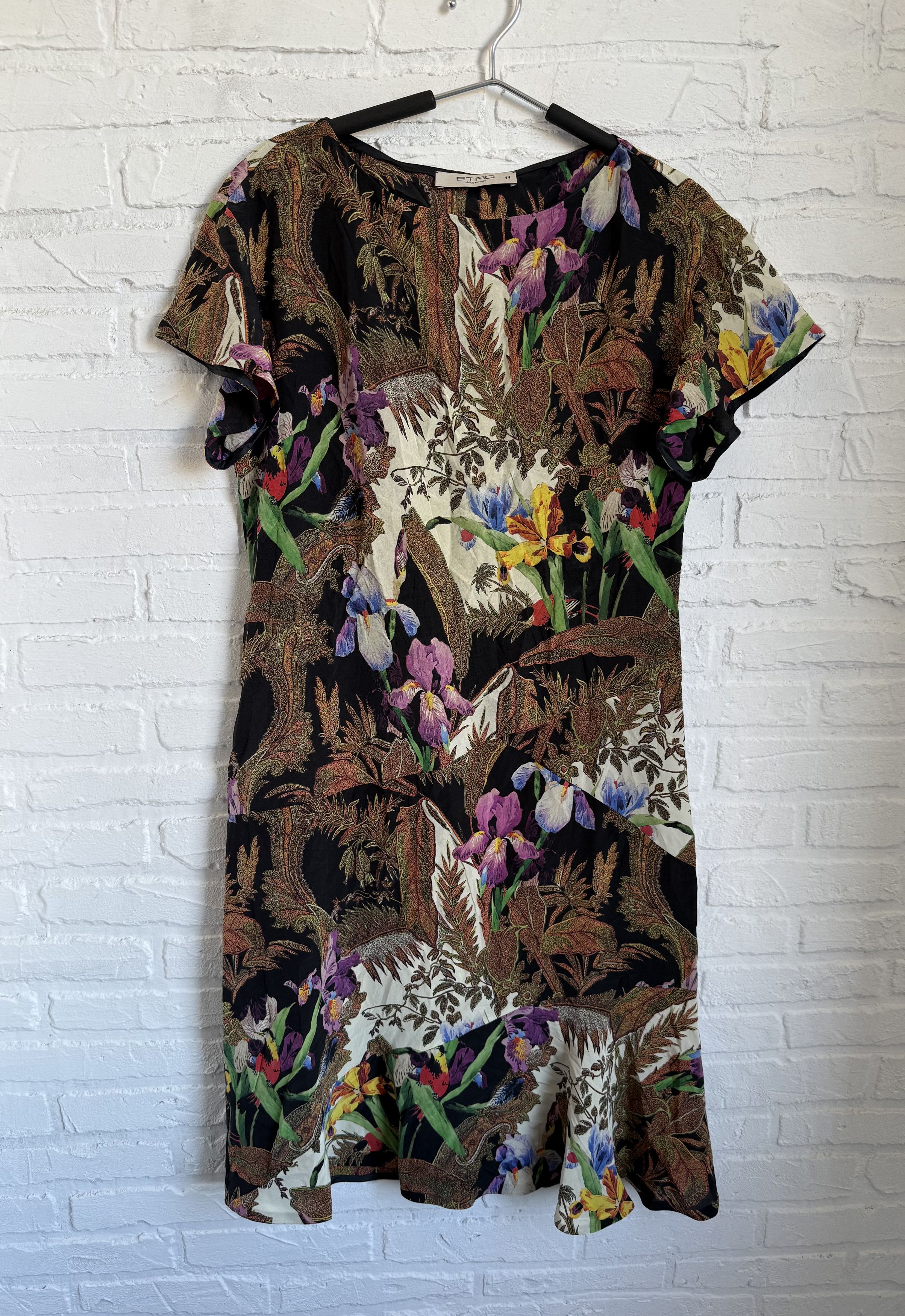 Etro Etro silk floral dress size 44 Made in Italy Size M / US 6-8 / IT 42-44 - 1 Thumbnail