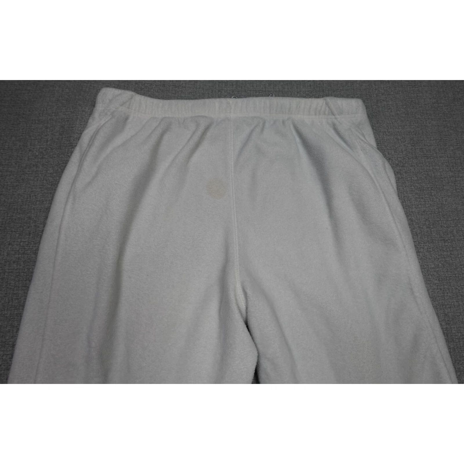 Nike VINTAGE Nike Pants Men XL White Sweatpants Lounge Sherpa Fleece Silver Tag Size US 36 / EU 52 - 6 Thumbnail
