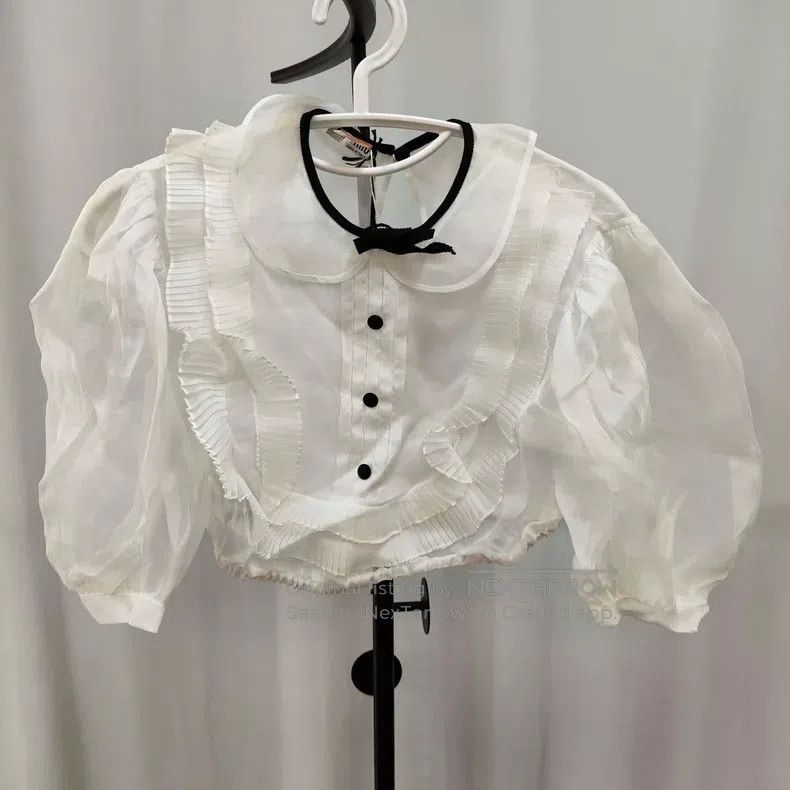 Miu Miu Miu Miu 38 Silk blouse Size M / US 6-8 / IT 42-44 - 1 Thumbnail