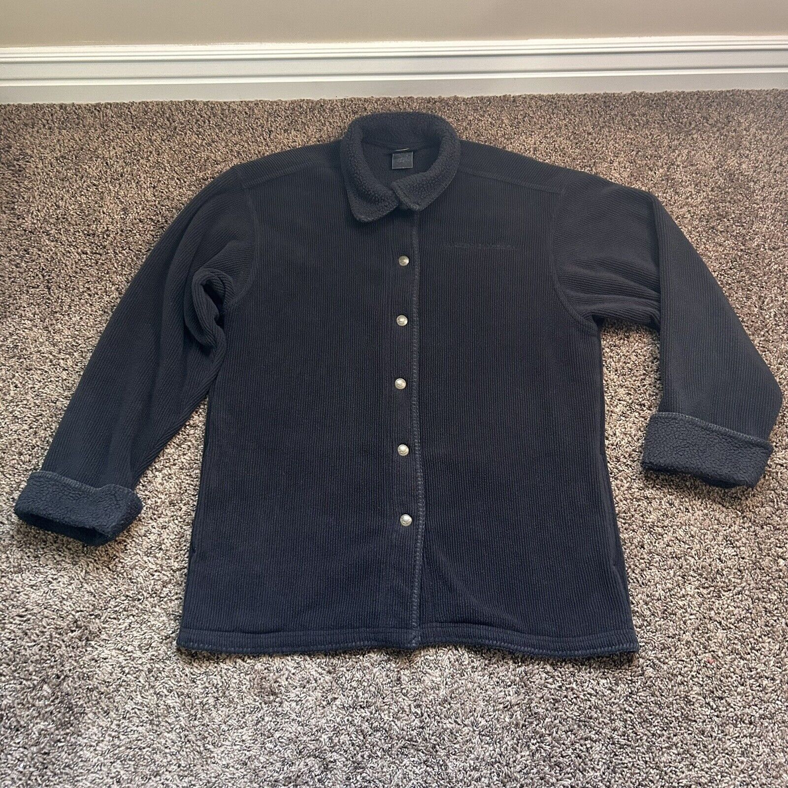 Harley Davidson Harley Davidson Black Button Up Jacket Size XL / US 12-14 / IT 48-50 - 1 Thumbnail
