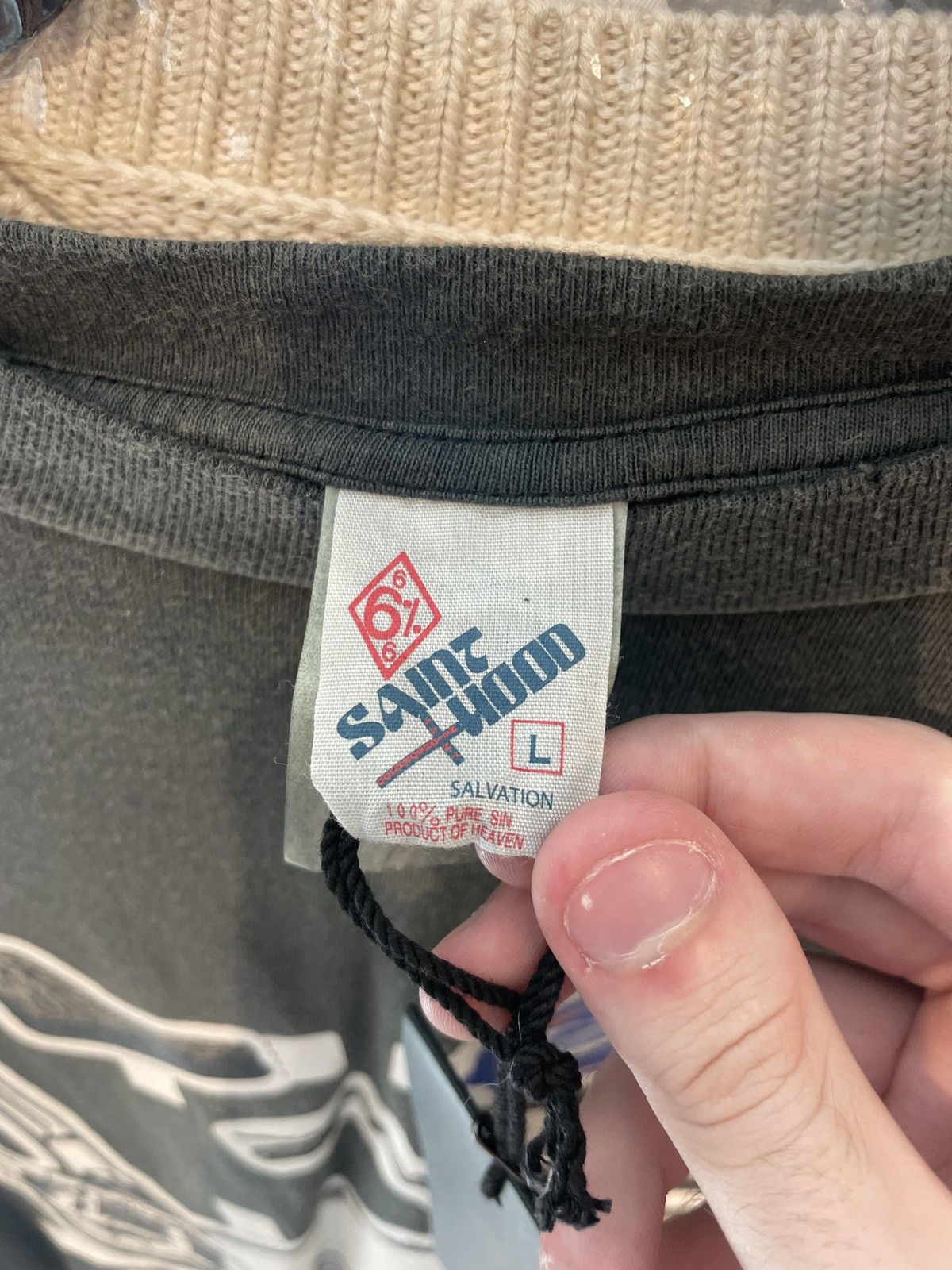 Saint Michael x Neighborhood Bike T-Shirt Black L