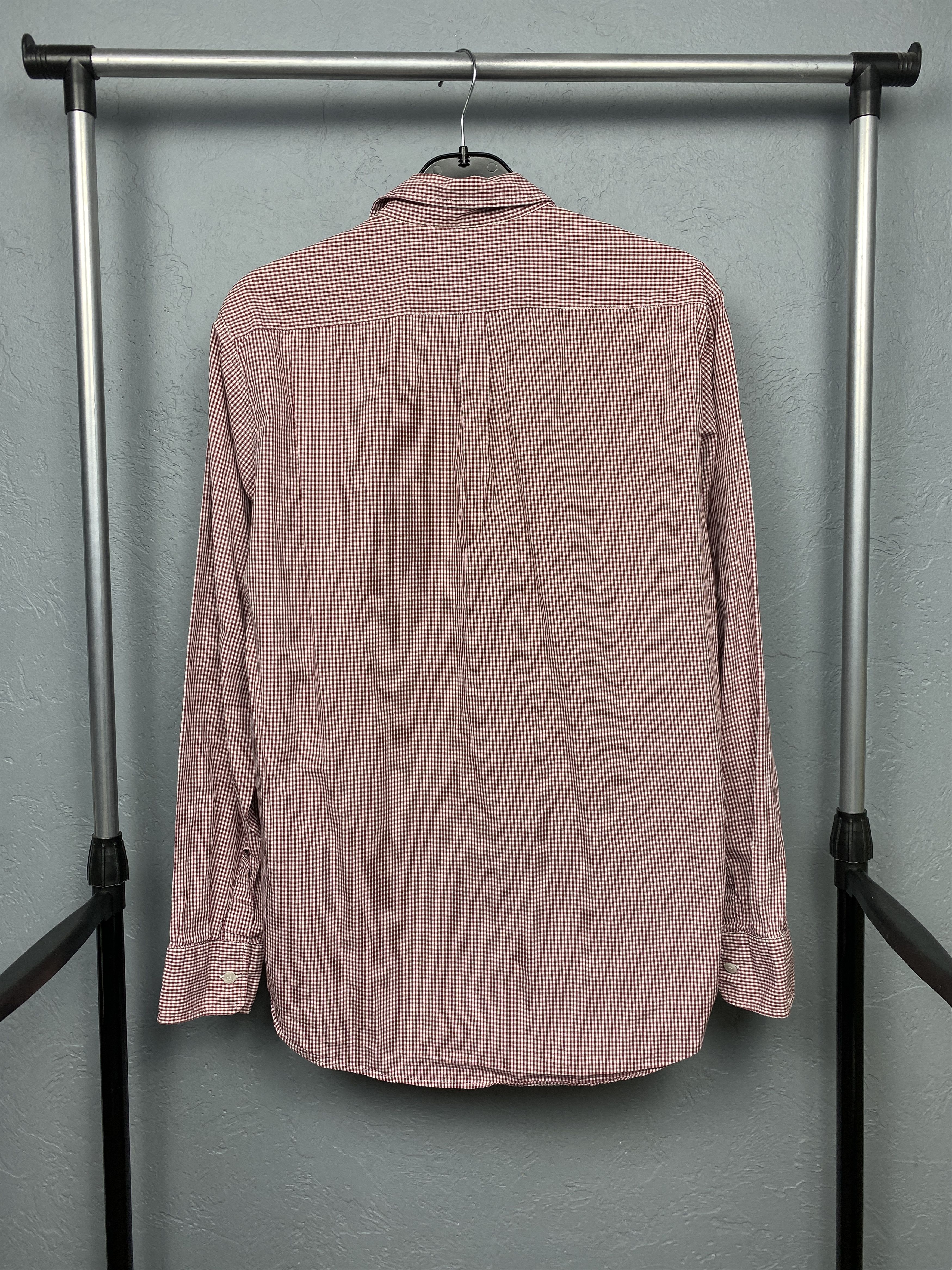 Dolce & Gabbana × Vintage Dolce & Gabbana Mens Long Sleeve Check Shirt Size US L / EU 52-54 / 3 - 7 Thumbnail