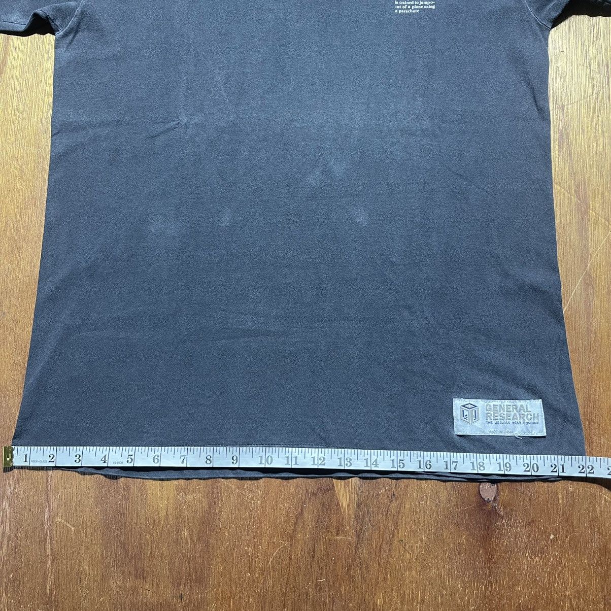 General Research General Research Tshirt Paratrooper Vintage Size US L / EU 52-54 / 3 - 18 Thumbnail
