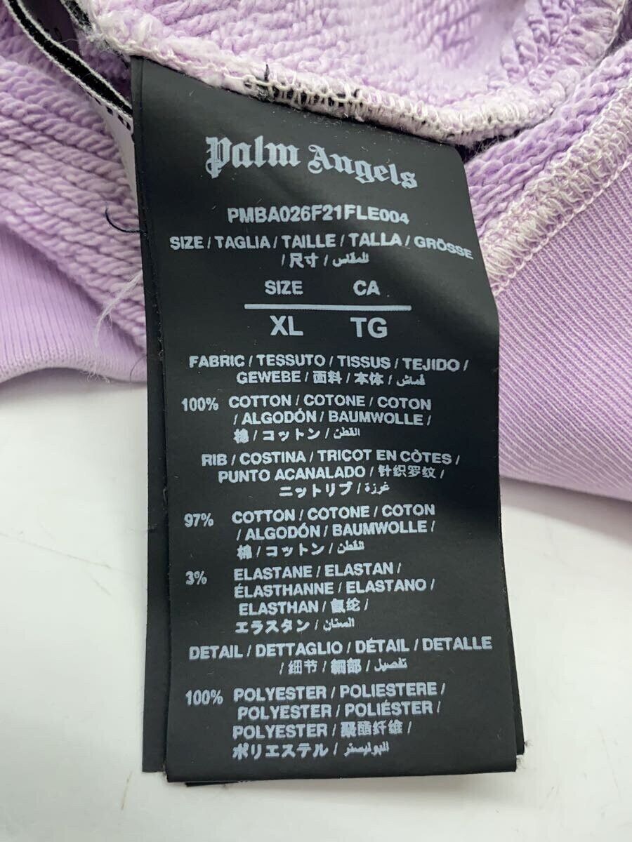 Palm Angels Palm Angels Cotton Sweatshirt Purple Size US XL / EU 56 / 4 - 4 Thumbnail