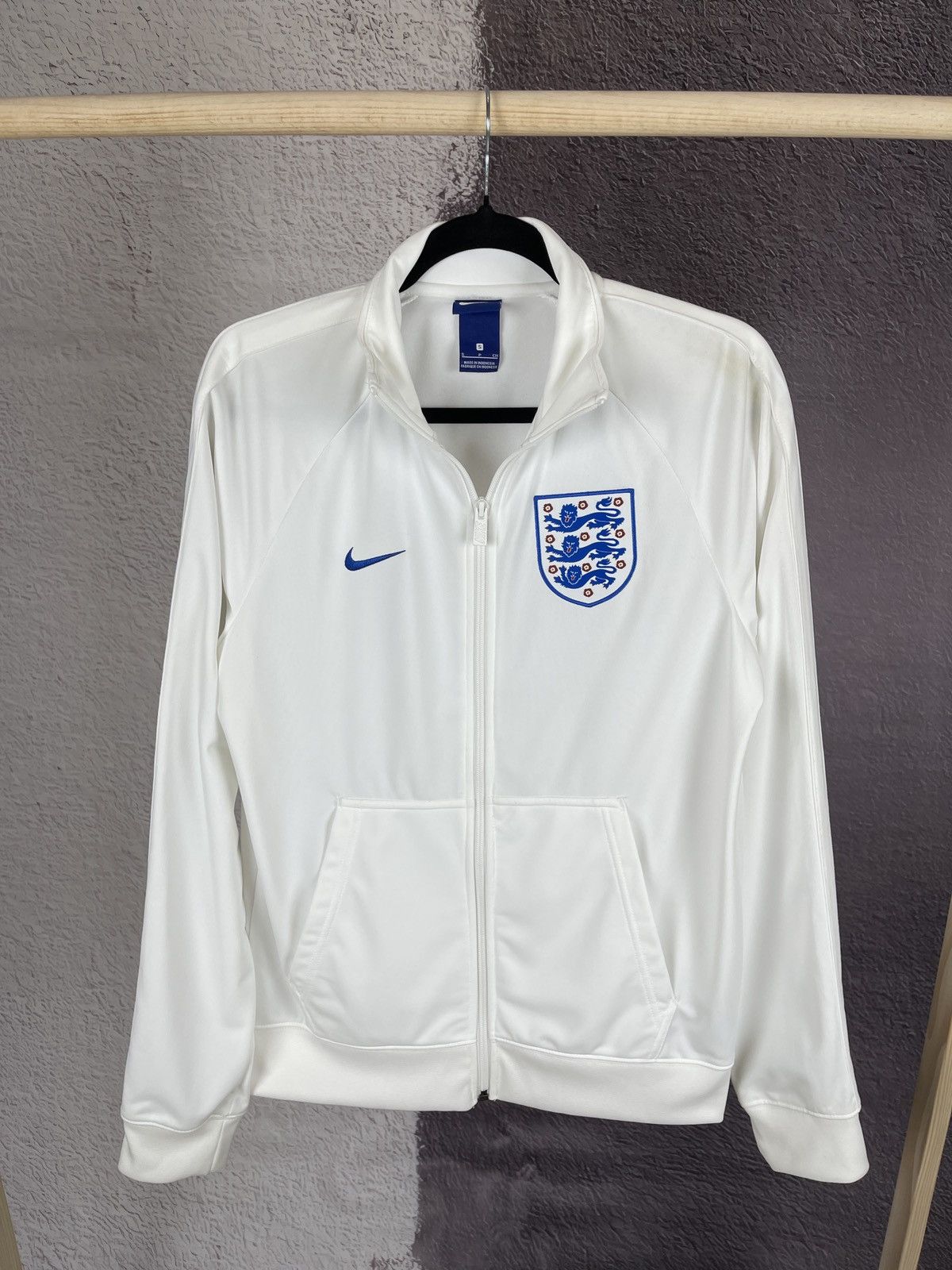 Nike Nike England UEFA Europe training track top jacket soccer Size US S / EU 44-46 / 1 - 2 Thumbnail