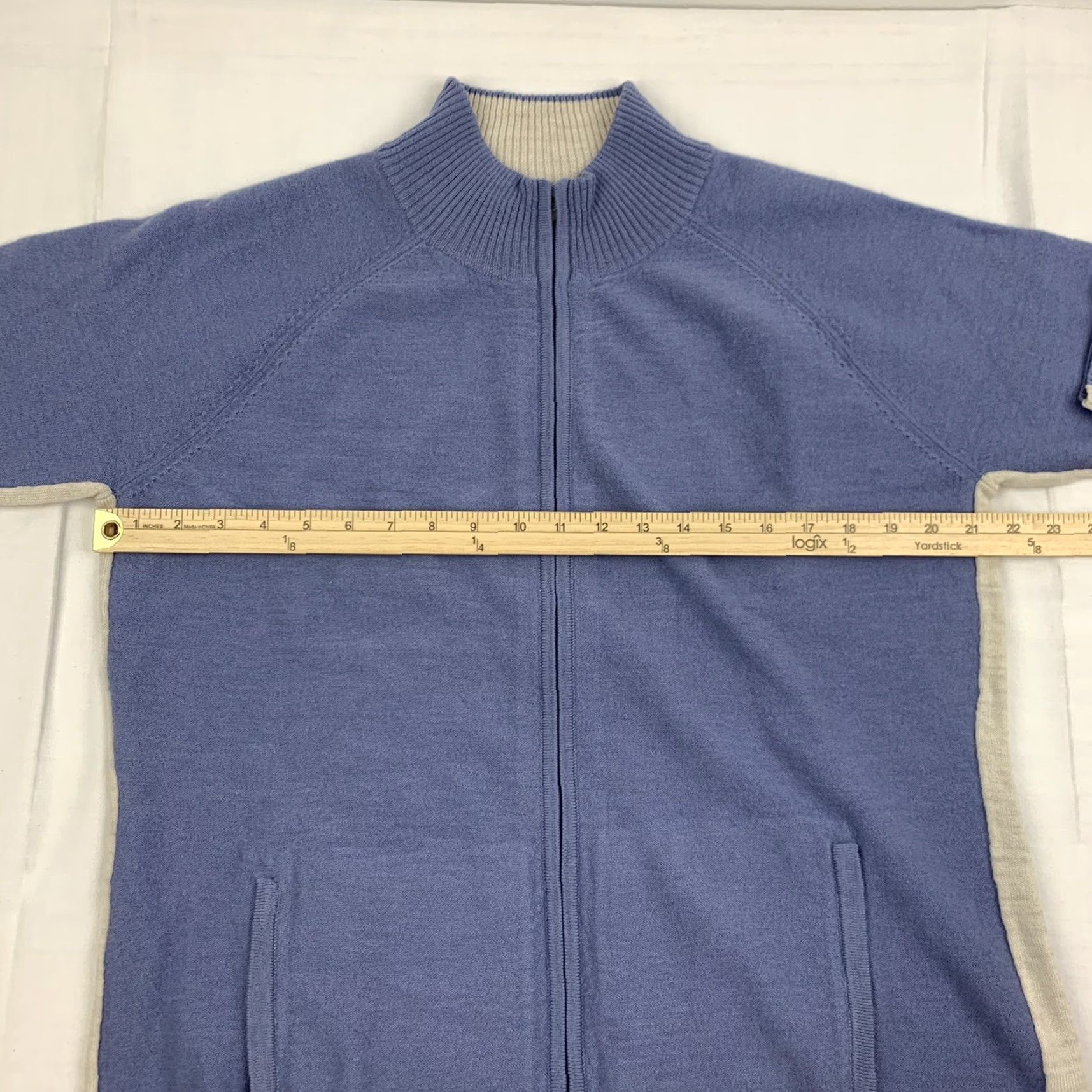 Vintage VINTAGE LL Bean Jacket Womens Large Blue Full Zip Pockets Outdoors Logo American Y2K Size L / US 10 / IT 46 - 7 Thumbnail