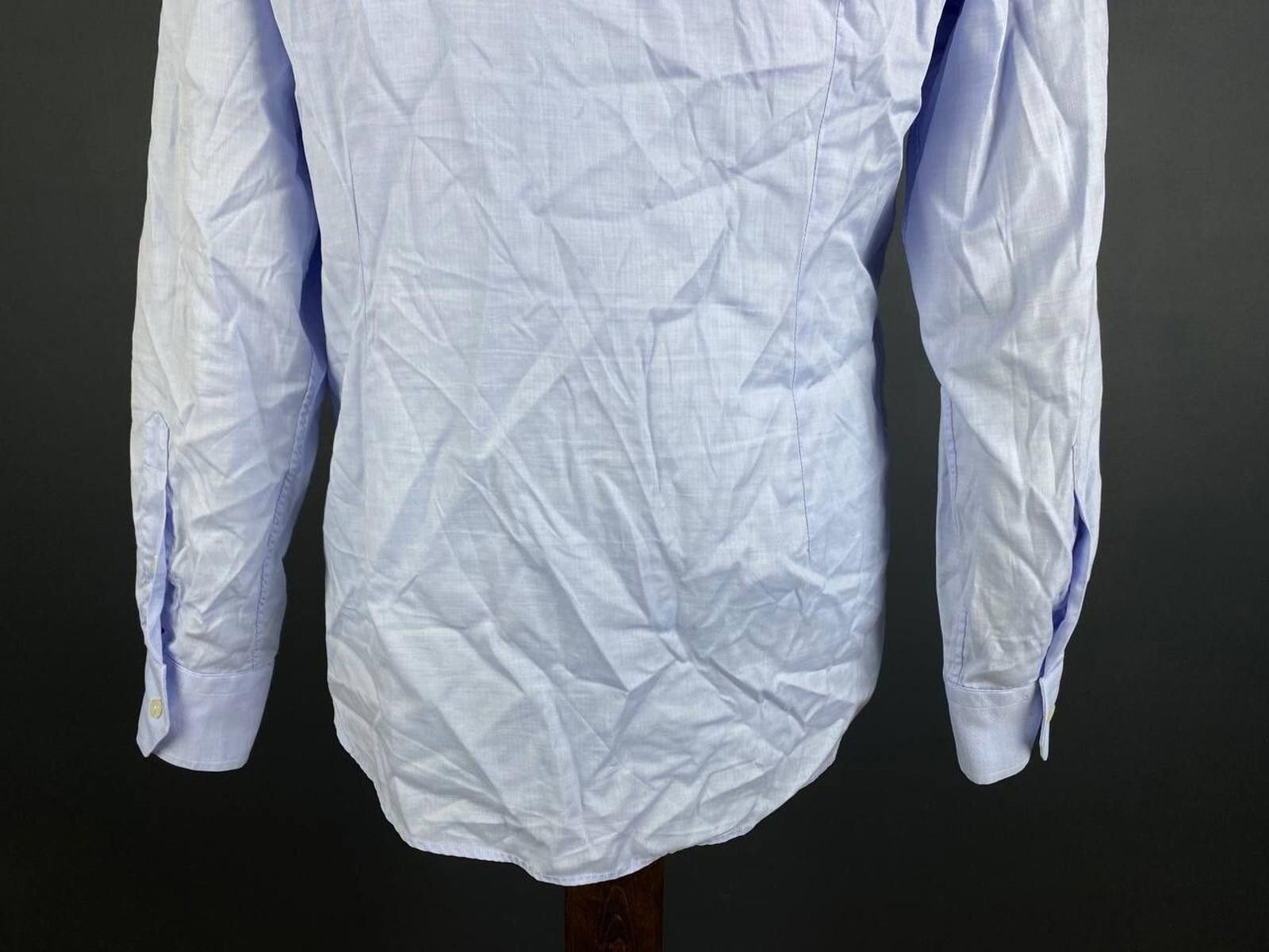 Eton Eton Contemporary Blue Luxury Shirt Size 40 / 15 / 3/4 Size US M / EU 48-50 / 2 - 7 Thumbnail