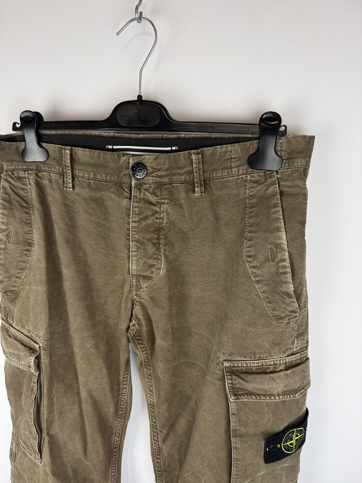Stone Island Brown Stone Island cargo trousers Size US 32 / EU 48 - 2 Thumbnail