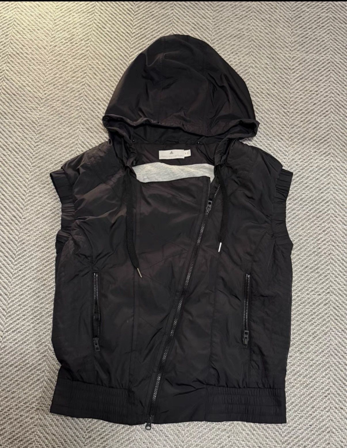 Adidas Adidas x Stella McCartney Double-Zip Hooded Vest K24 Size M / US 6-8 / IT 42-44 - 1 Thumbnail
