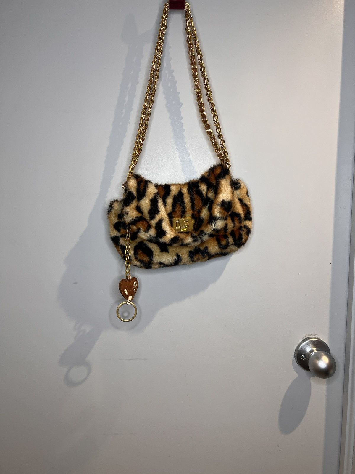 Vintage Vintage small leopard print bag Size ONE SIZE - 1 Thumbnail