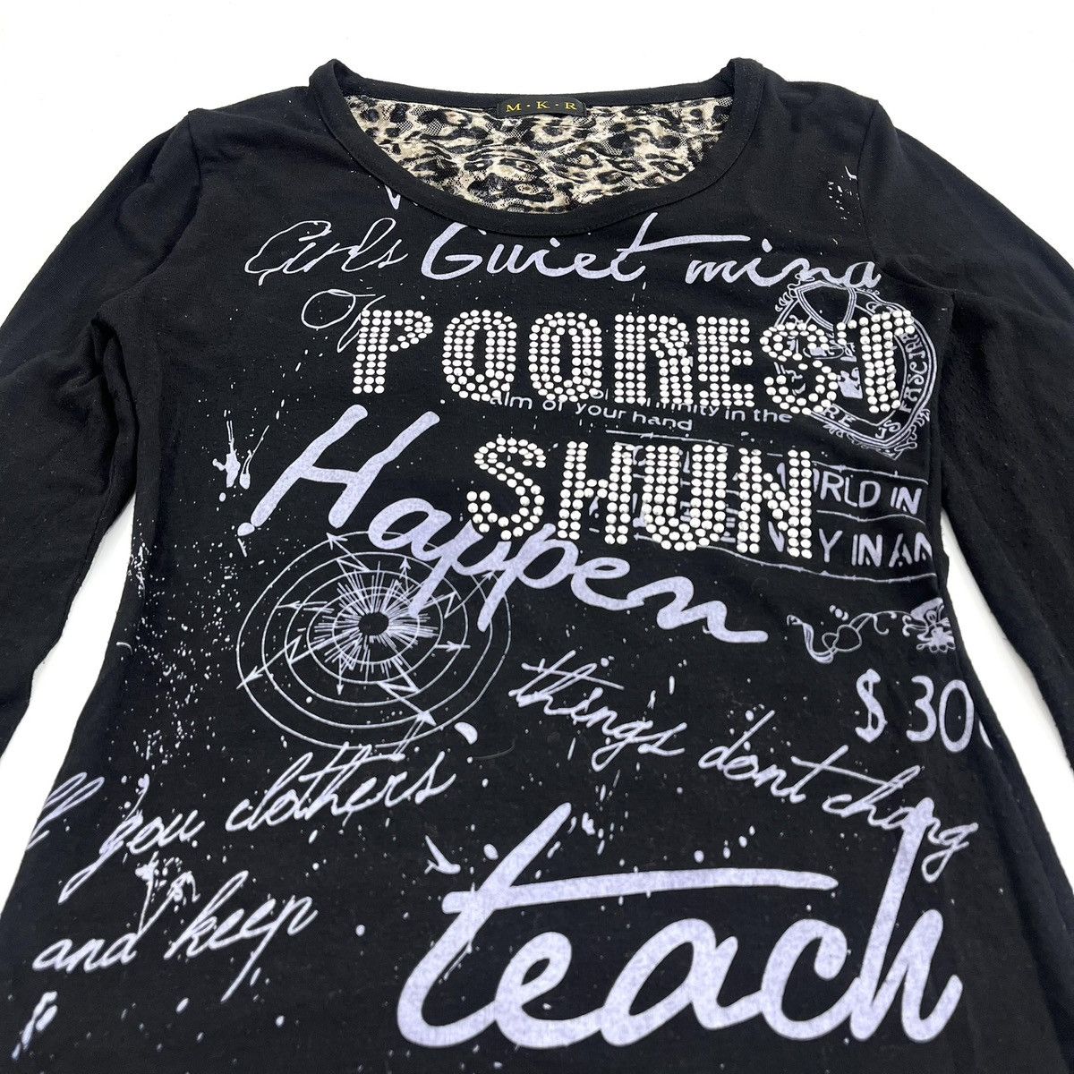 Seditionaries 2000s M.K.R Poem Distressed Ifsixwasnine Lgb Goa Long Sleeve Size US M / EU 48-50 / 2 - 3 Thumbnail