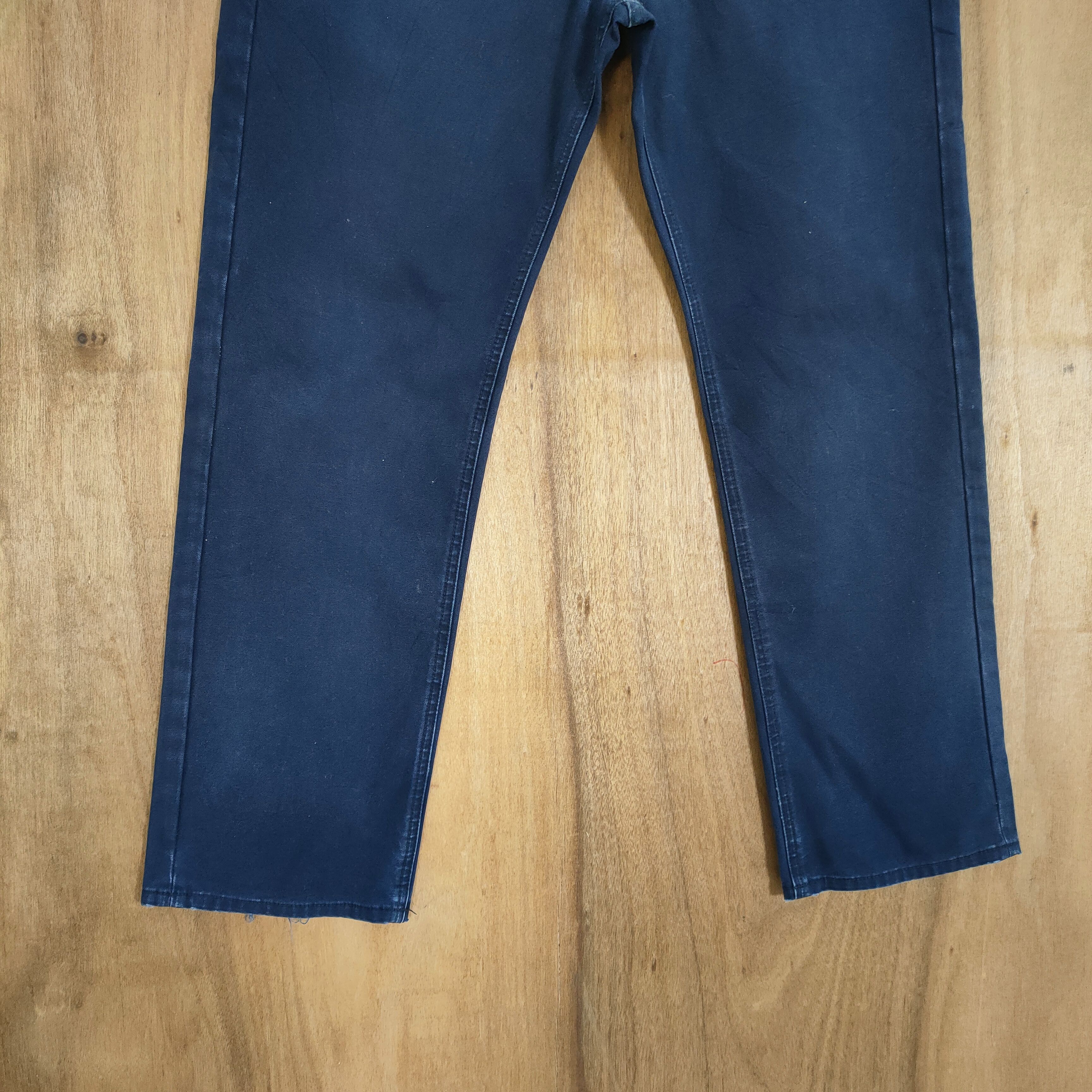 Japanese Brand VINTAGE INTERFACE DARK BLUE TROUSERS CHINO BUSH PANTS Size US 34 / EU 50 - 3 Thumbnail