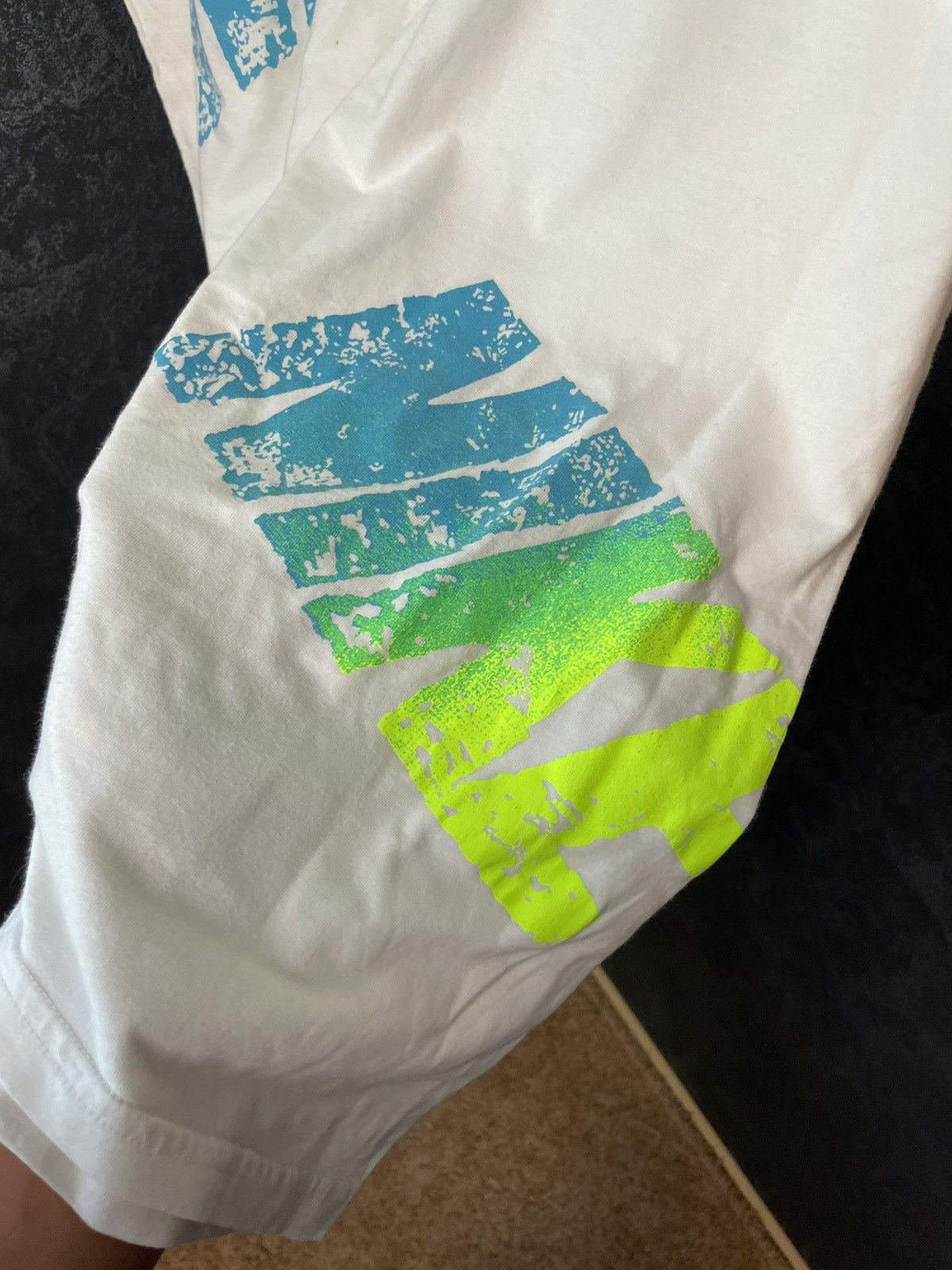Nike × Vintage Vintage Nike 3D Tee Shirts Big Swoosh Logo Y2k Style Size US L / EU 52-54 / 3 - 4 Thumbnail