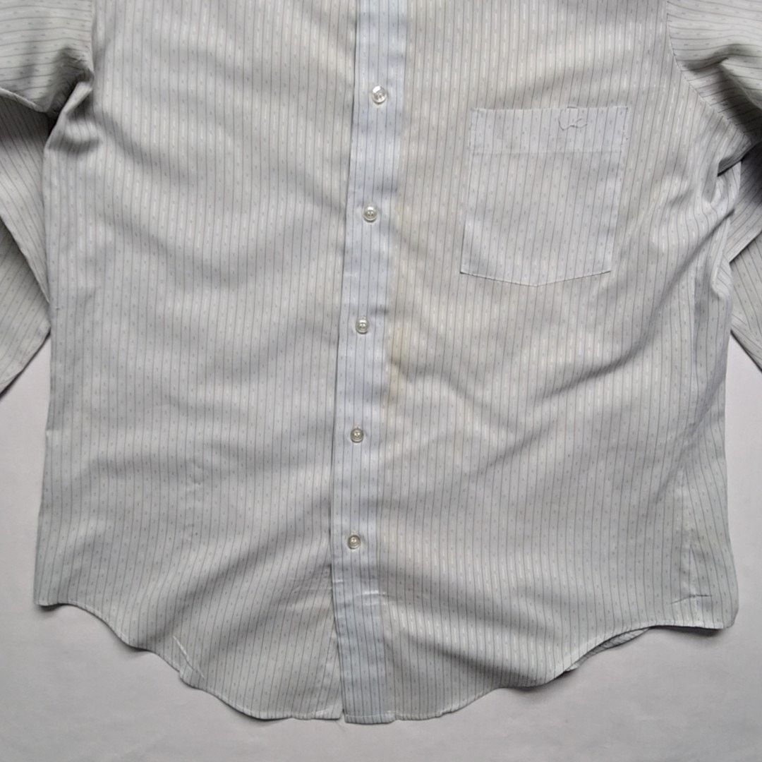 Arrow Vintage Arrow Kent Striped Button-Up Gray Blue L Shirt 90s Size US L / EU 52-54 / 3 - 2 Thumbnail