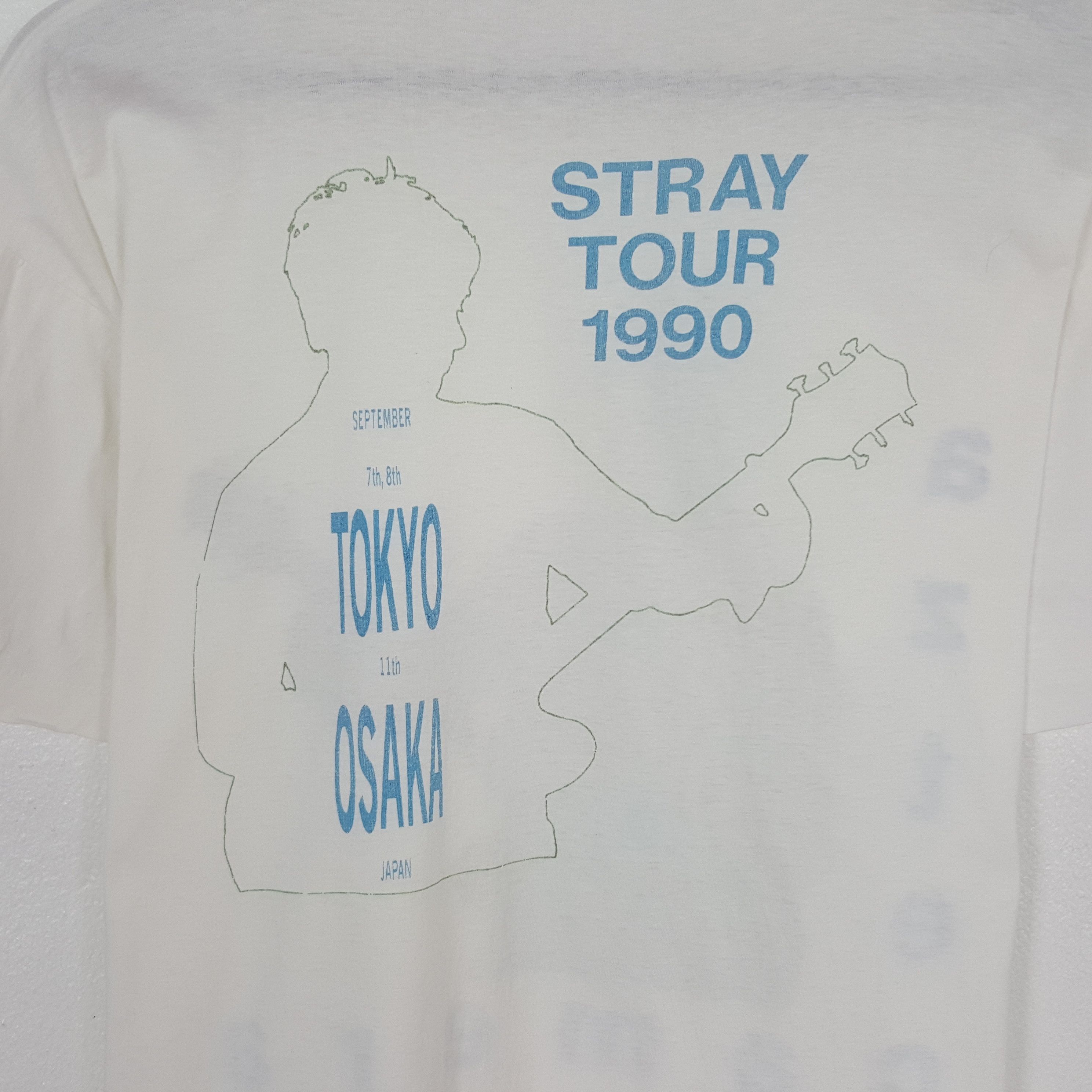 Band Tees Vintage Aztec Camera Stray Tour 1990 Tokyo Tshirt Size US M / EU 48-50 / 2 - 4 Thumbnail
