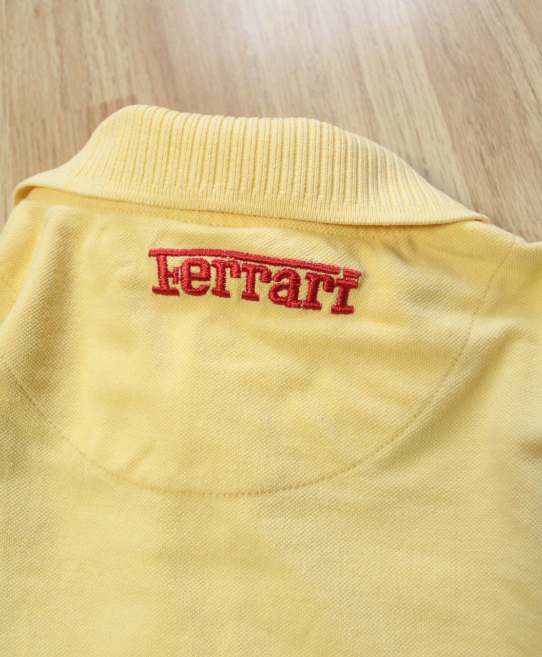 Ferrari 🔥 1998 Ferrari Logo Polo Racing T Shirt BMW Mercedes Audi Size US L / EU 52-54 / 3 - 4 Thumbnail