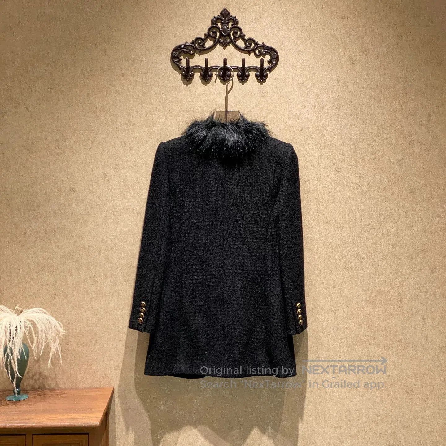 Saint Laurent Paris Saint Laurent Fur Collar Double. Size S / US 4 / IT 40 - 2 Thumbnail