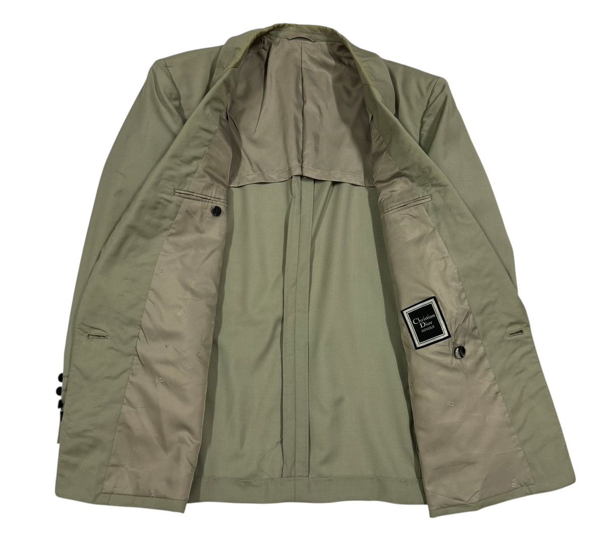 Christian Dior Monsieur Vtg🔥Christian Dior Monsieur Blazer Double Breasted Size 44L - 3 Thumbnail
