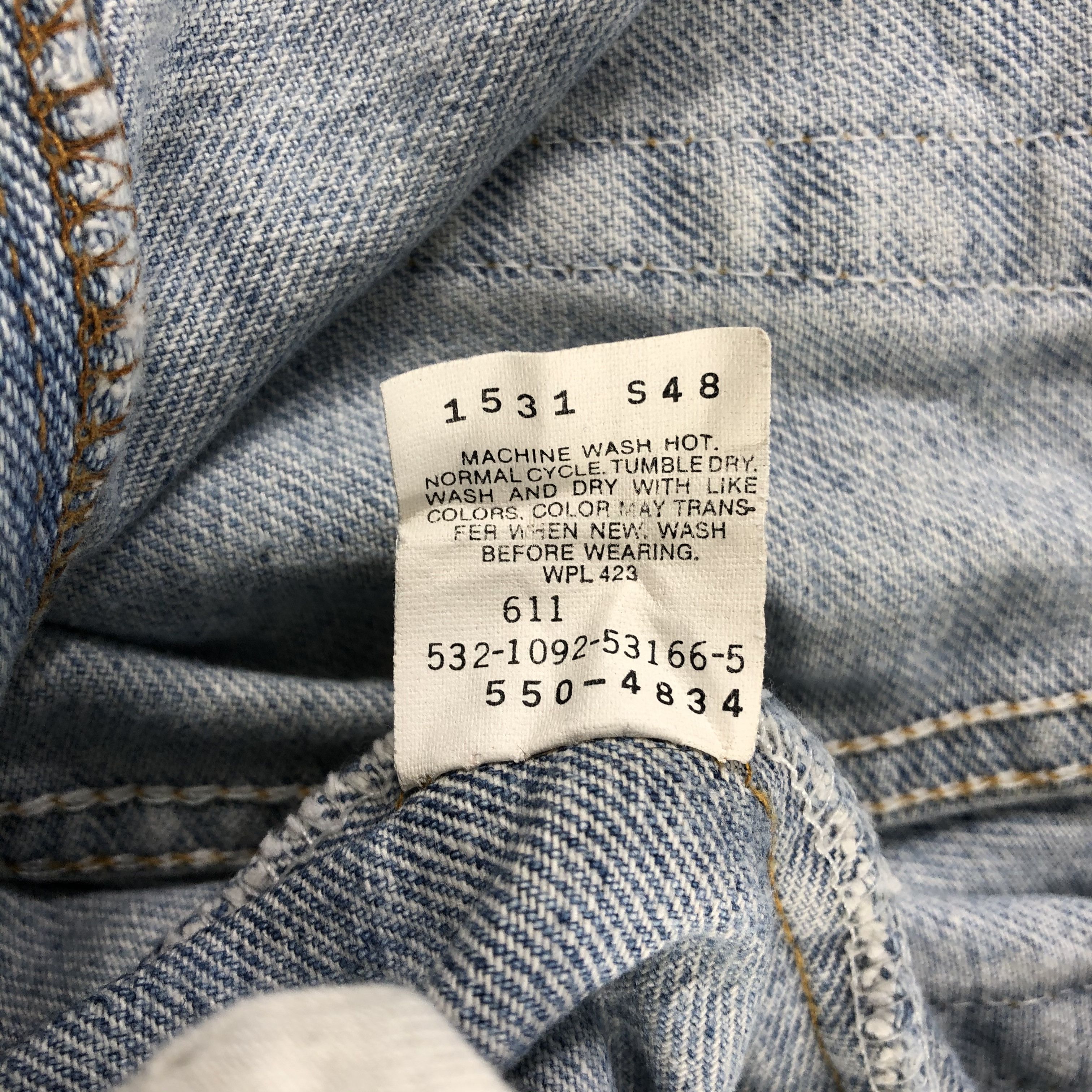 Levi's × Vintage Vintage 90s Blue Wash Levis 550 Jeans-JM2991 Size US 35 - 13 Thumbnail