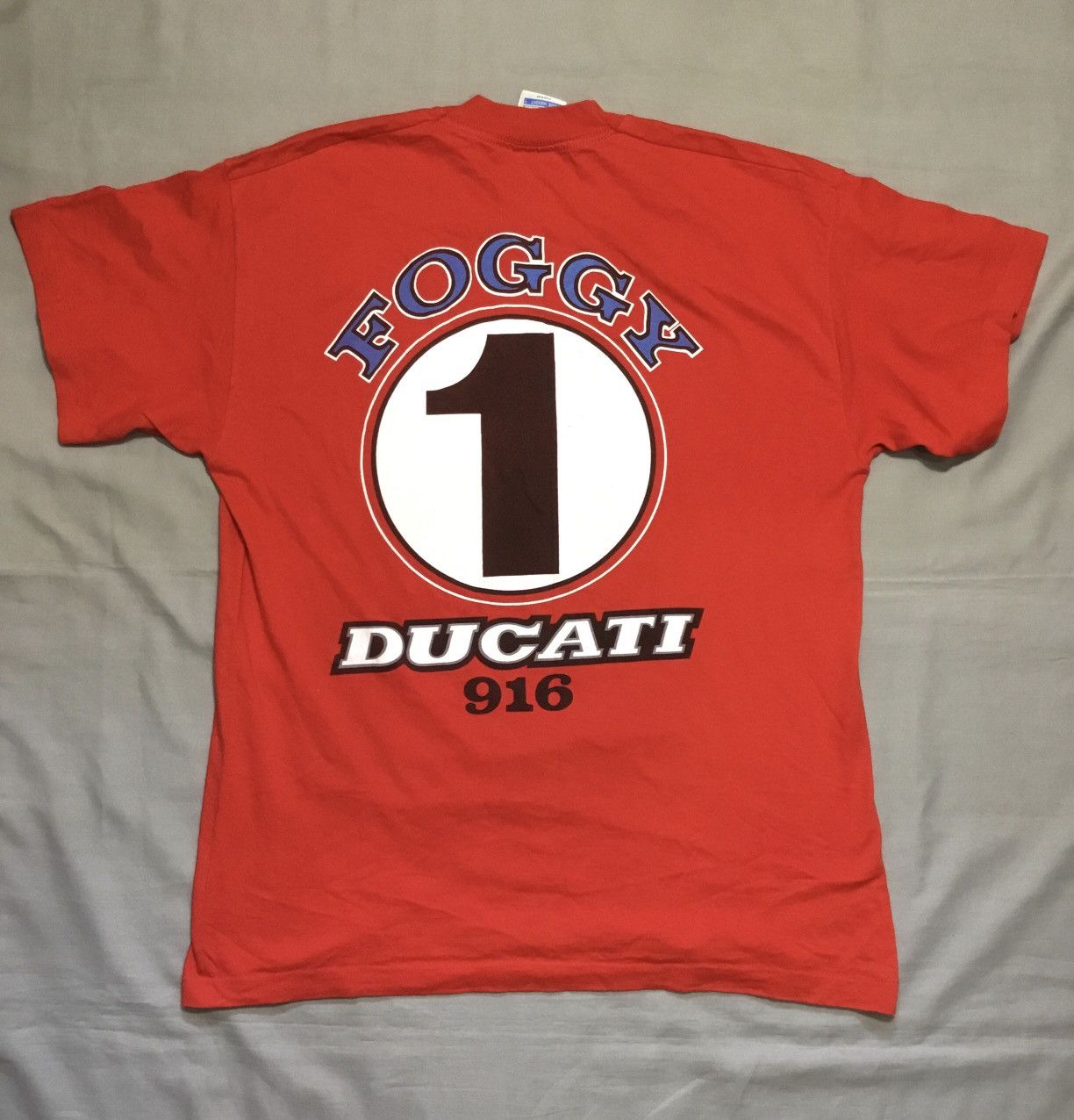 Other Moto Racing Ducati Carl Fogarty World Champion Vintage Size US L / EU 52-54 / 3 - 2 Thumbnail