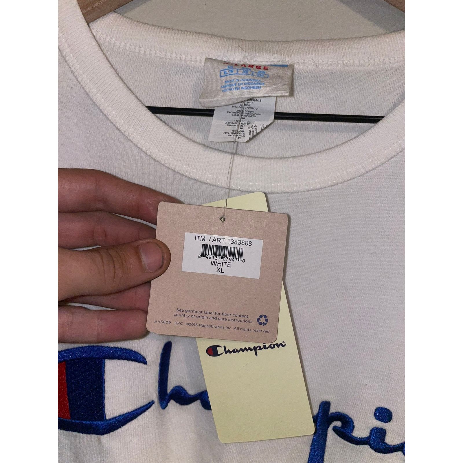 Champion Womens Y2K Champion Shirt New With Tags Top Tee XL Size XL / US 12-14 / IT 48-50 - 5 Thumbnail