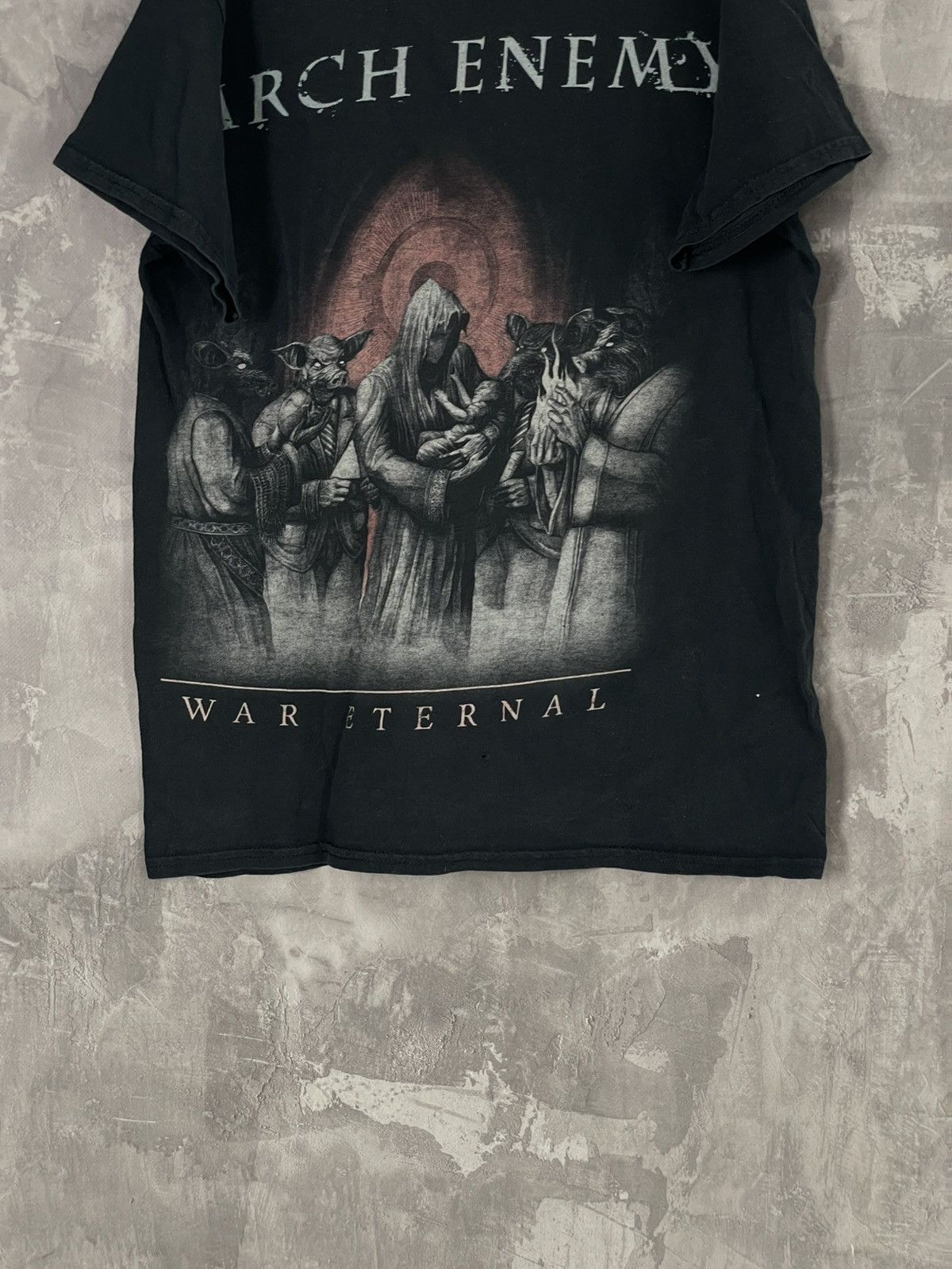 Band Tees × Vintage Vintage Arch Enemy Punk Rock Y2K T-Shirt Size US S / EU 44-46 / 1 - 5 Thumbnail
