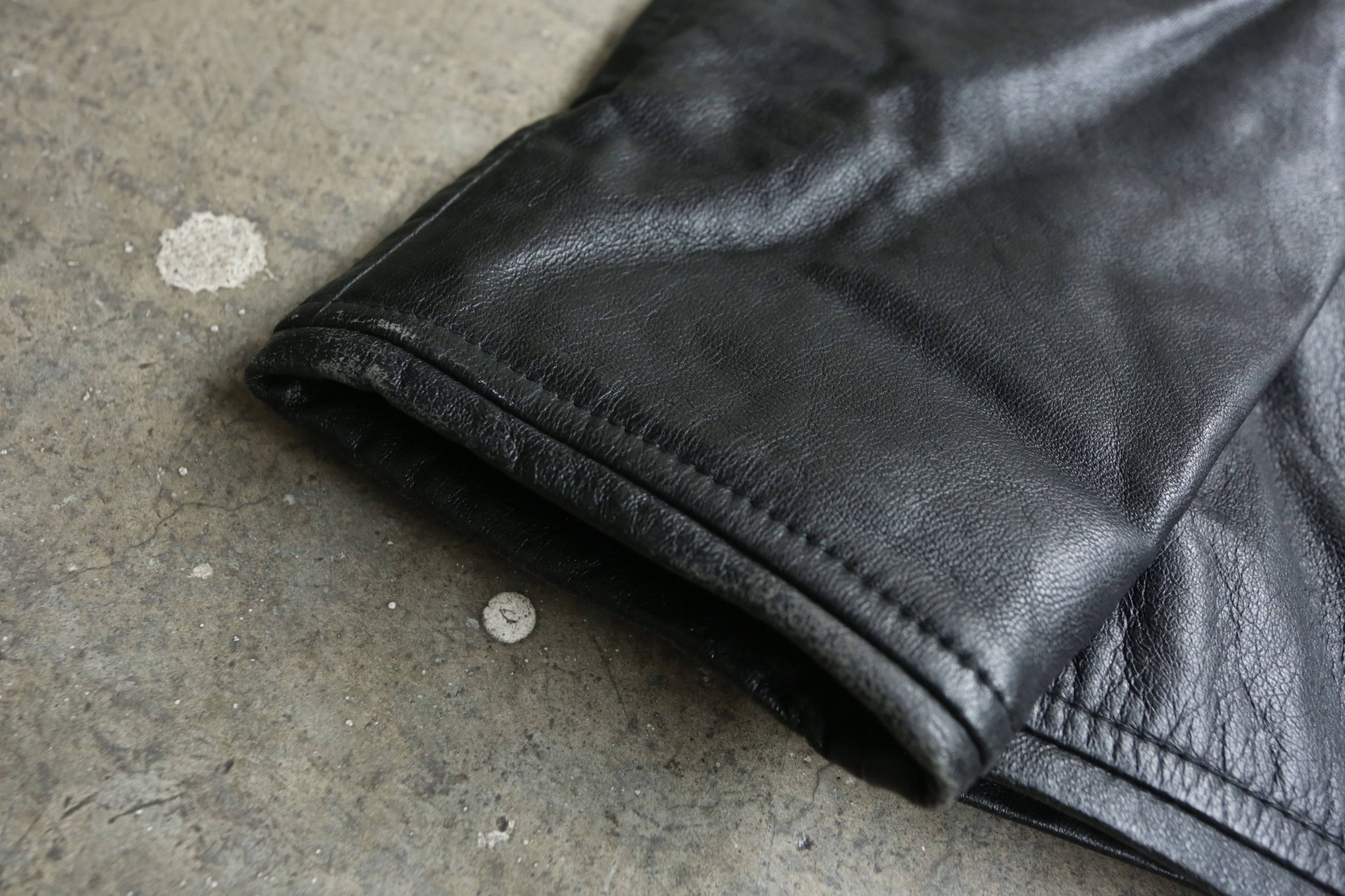 Balenciaga Balenciaga - Vintage - Zip-Up Leather Jacket Size US M / EU 48-50 / 2 - 4 Thumbnail
