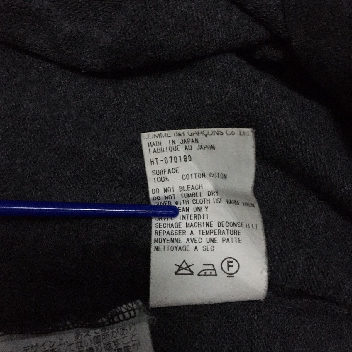 Comme des Garcons × Comme des Garcons Homme × Japanese Brand COMME des GARÇONS Homme Nice Design Polos Size US M / EU 48-50 / 2 - 11 Thumbnail