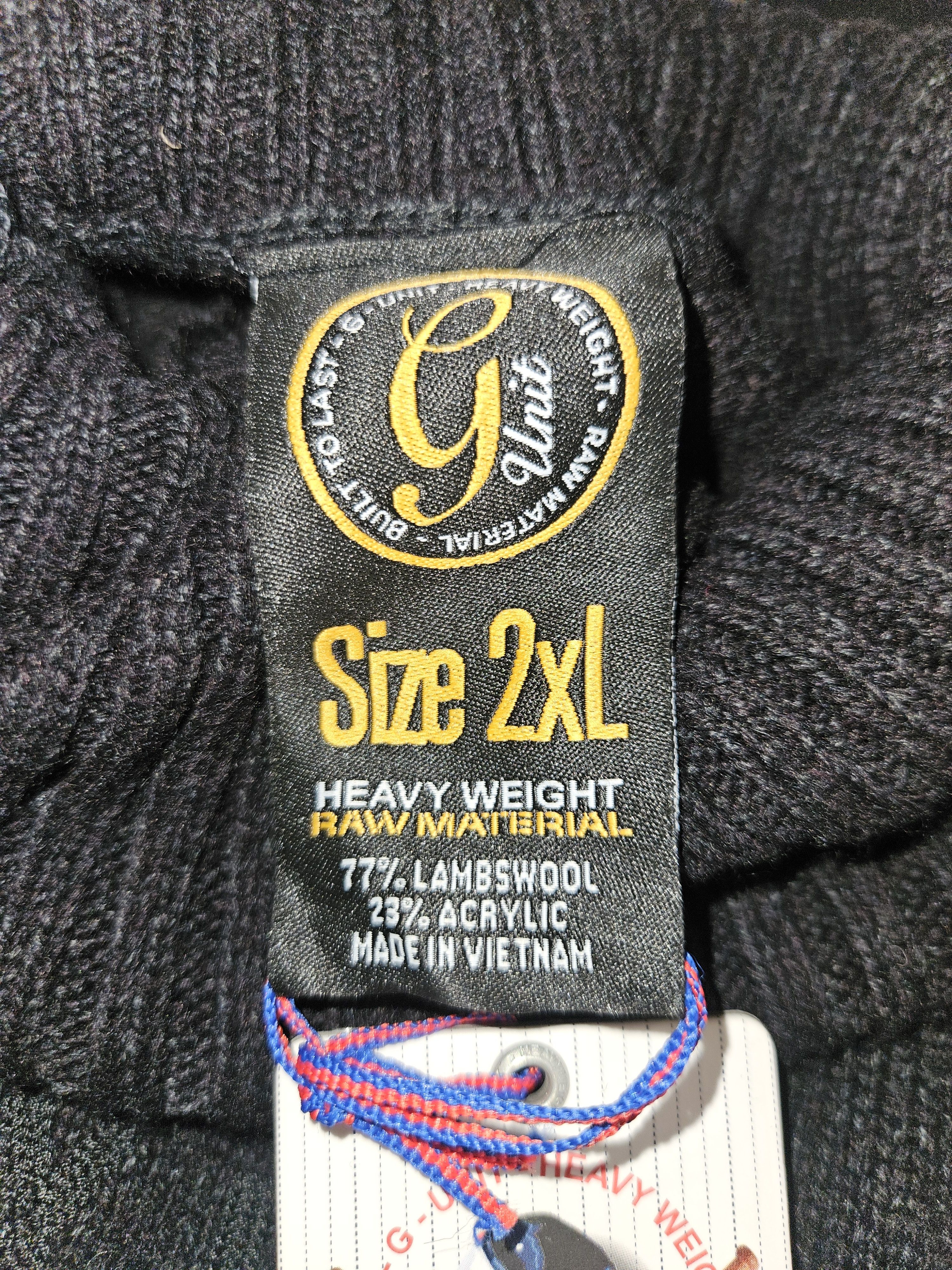 G-Unit Vintage Mens G-Unit Lambswool Black Turtleneck Sweater 2XL Size US XXL / EU 58 / 5 - 4 Thumbnail