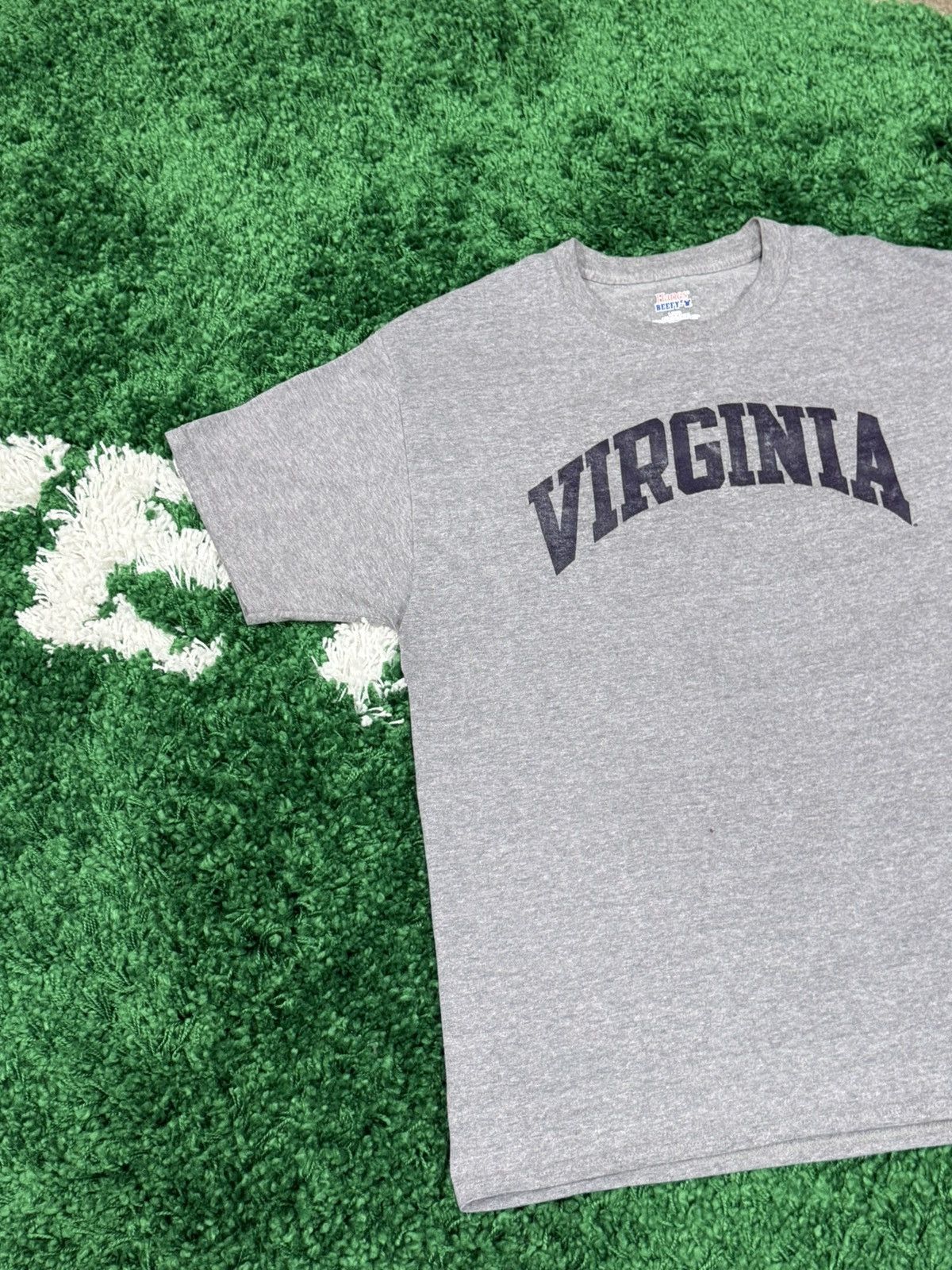 Vintage Vintage Virginia Arc Logo Tee Hanes Large Grey Size US L / EU 52-54 / 3 - 2 Thumbnail