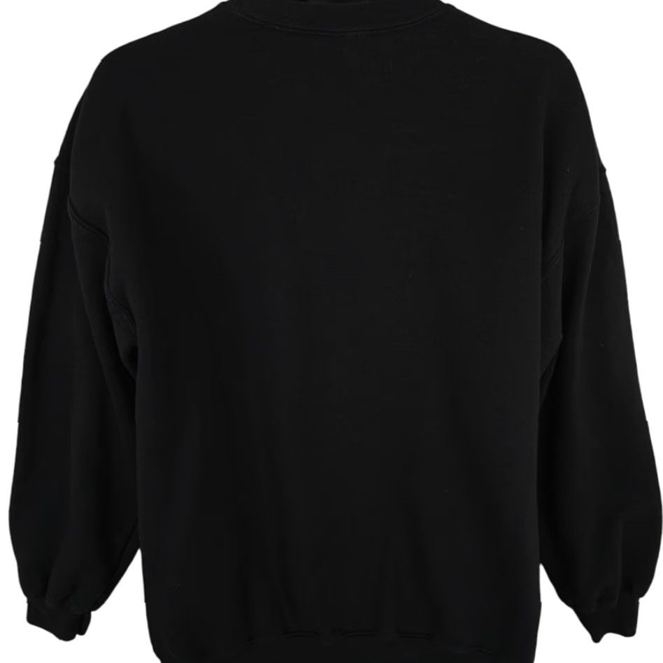 Rainbow VINTAGE Rolling Stones Sweatshirt Mens Large Black Rainbow Tongue Logo Rock Band Size US L / EU 52-54 / 3 - 4 Thumbnail