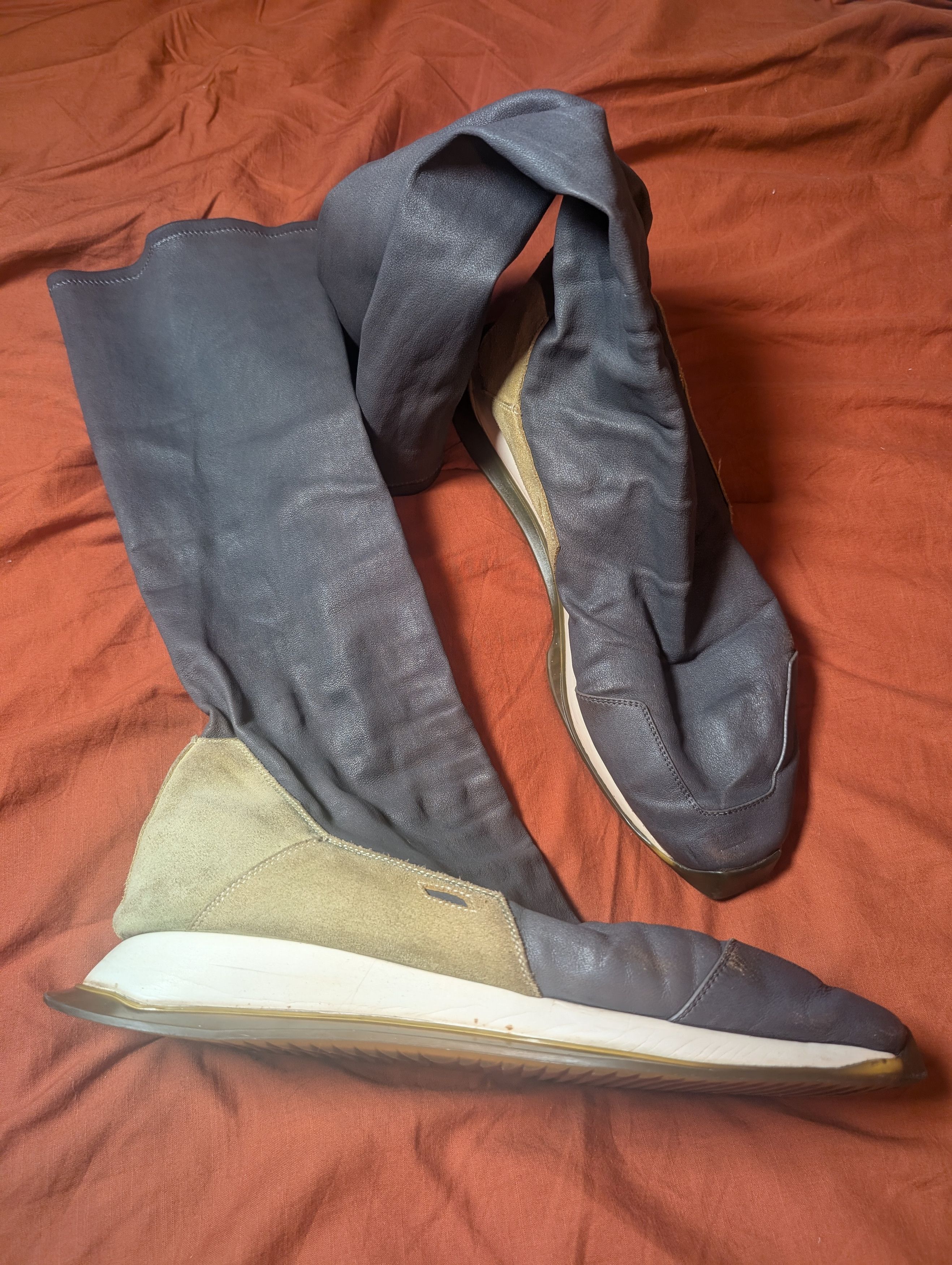 Rick Owens Rick Owens Dirt SS19 sock oblique Size US 11 / EU 44 - 9 Thumbnail