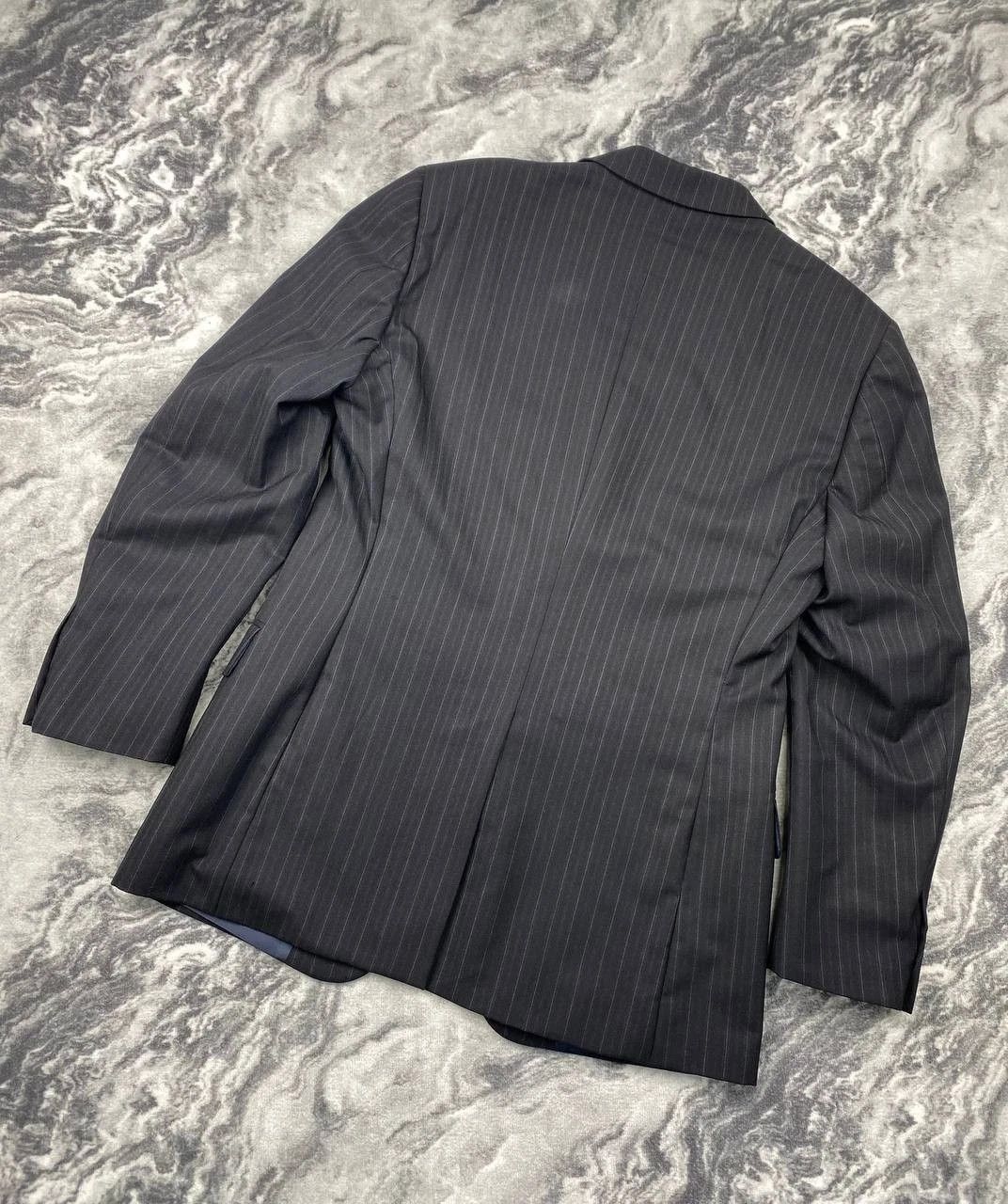Burberry Burberry Suit 2 Piece Wool Striped Blazer And Pants Size 52R - 7 Thumbnail