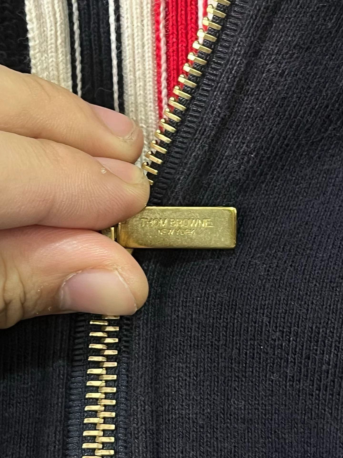 Thom Browne Thom Browne 3-Stripe Zip Jacket - Size 2 (99% New) Size US M / EU 48-50 / 2 - 6 Thumbnail
