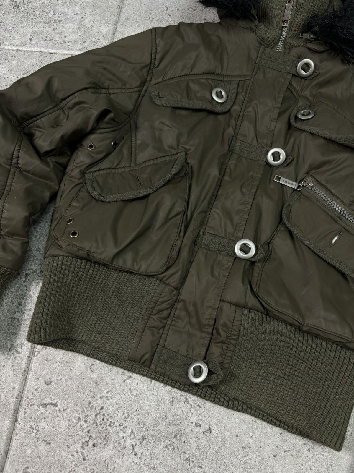 Hysteric Glamour × If Six Was Nine × Japanese Brand CRAZY Y2K FUR BOMBER JAKCET IF SIX WAS NINE STYLE ALASKA Size US S / EU 44-46 / 1 - 4 Thumbnail