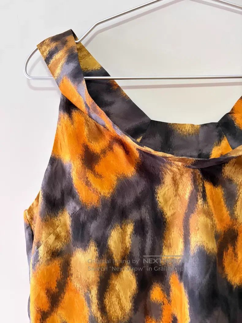 Dries Van Noten Dries Van Noten Silk Printed Tank Top Size M / US 6-8 / IT 42-44 - 6 Thumbnail