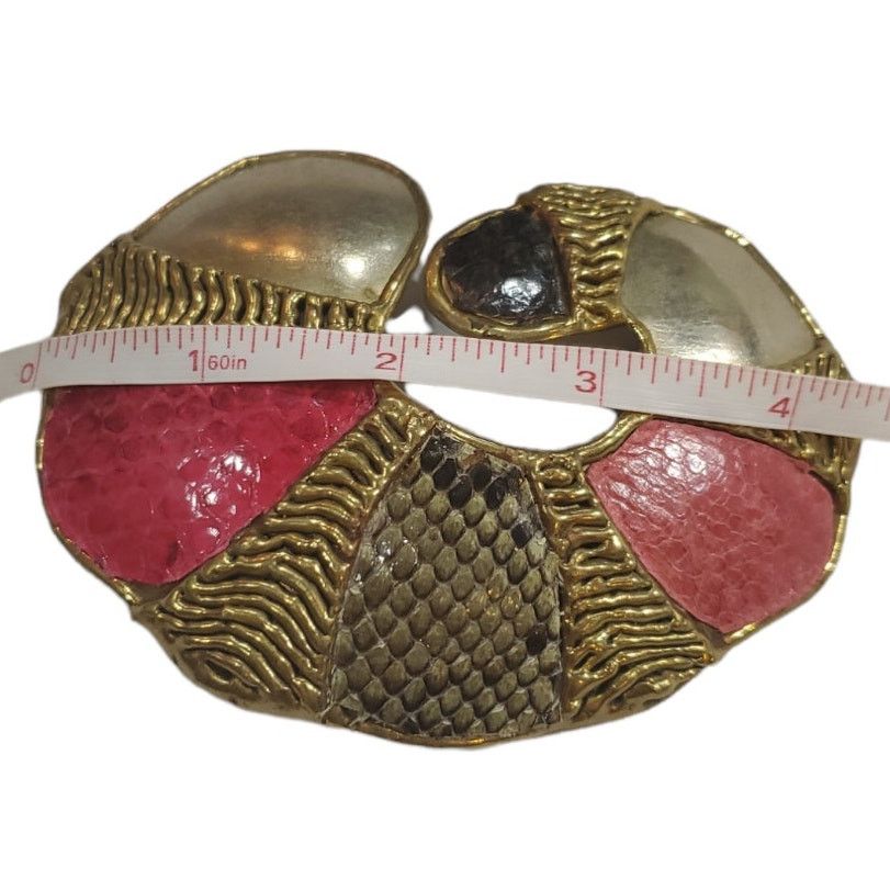Other Vintage Metal Shell Shaped Belt Buckle Size ONE SIZE - 3 Thumbnail