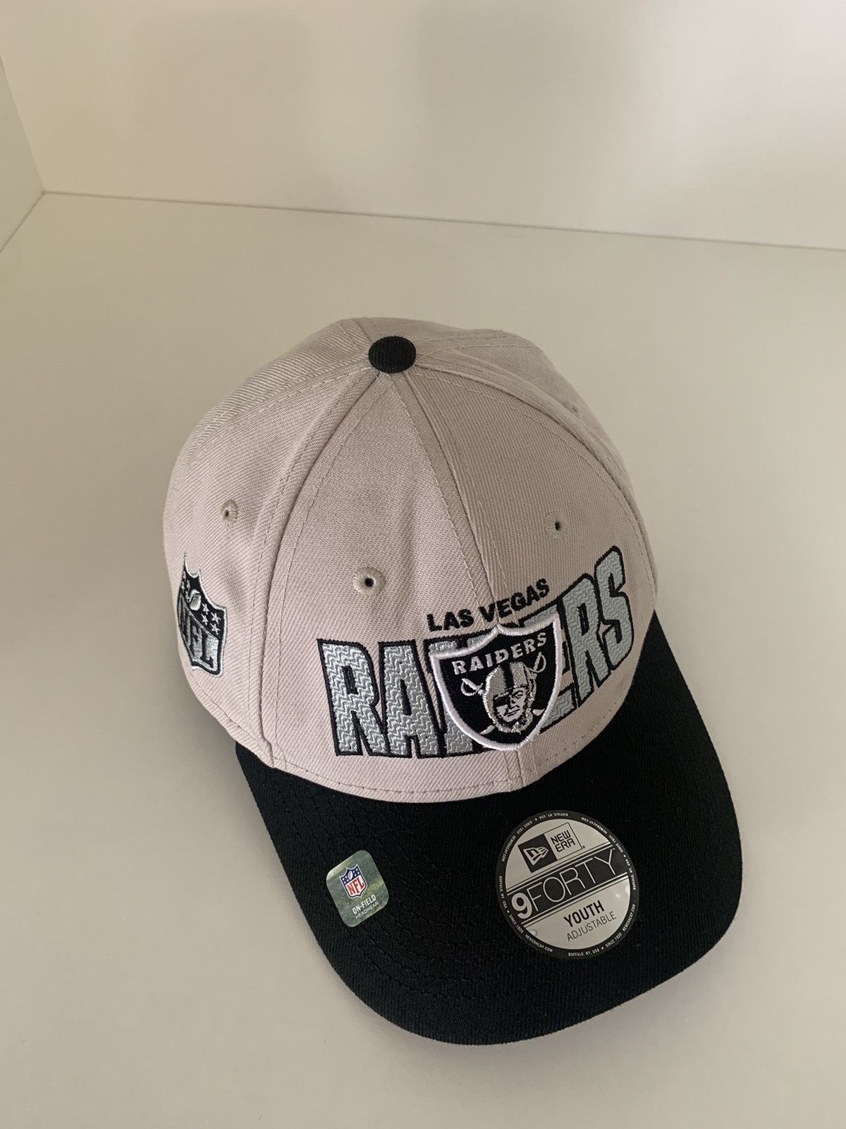 NFL Raiders Las Vegas Youth Cap Hat Size ONE SIZE - 5 Thumbnail