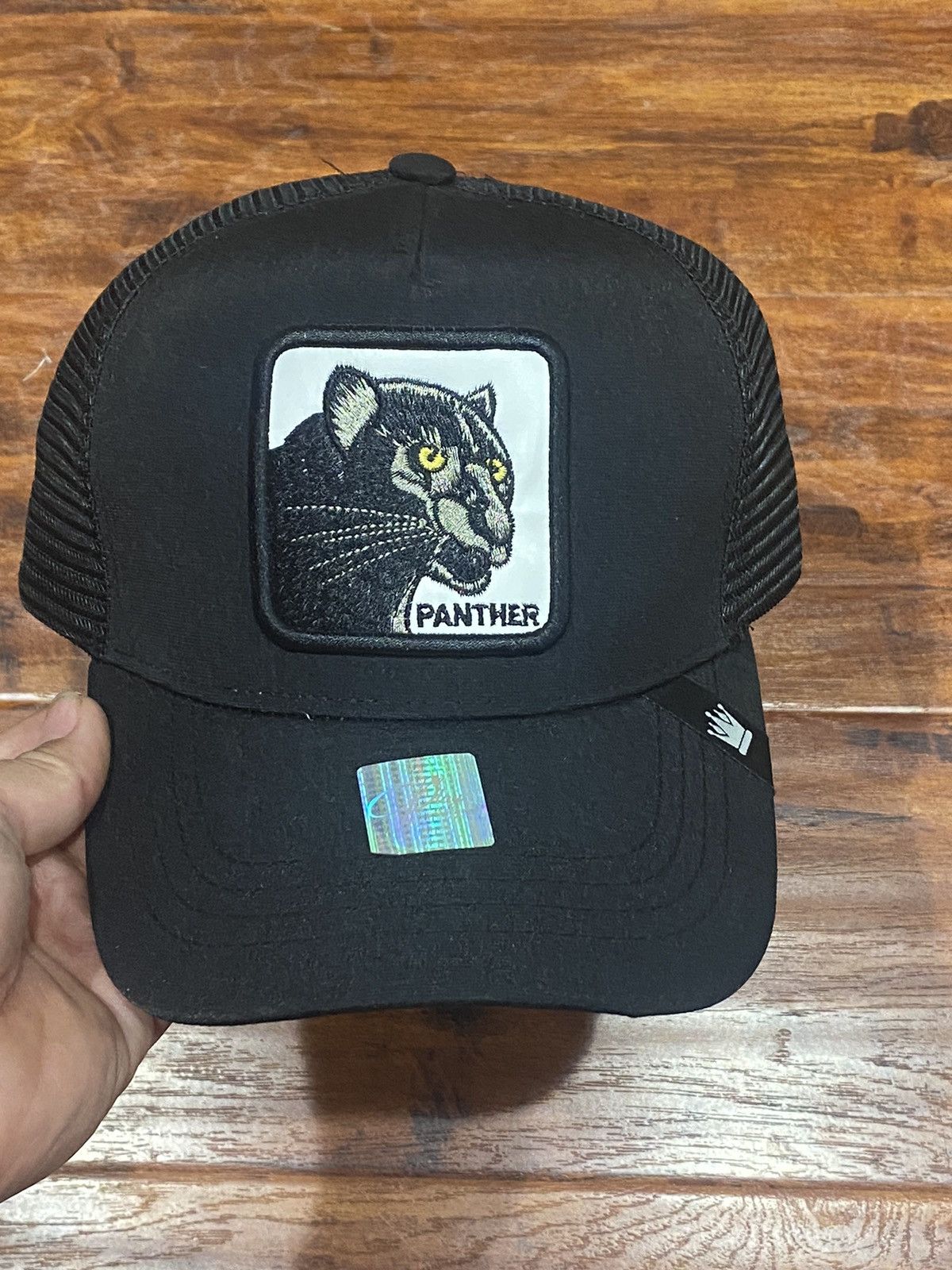 Vintage Panther animal trucker hat Grailed