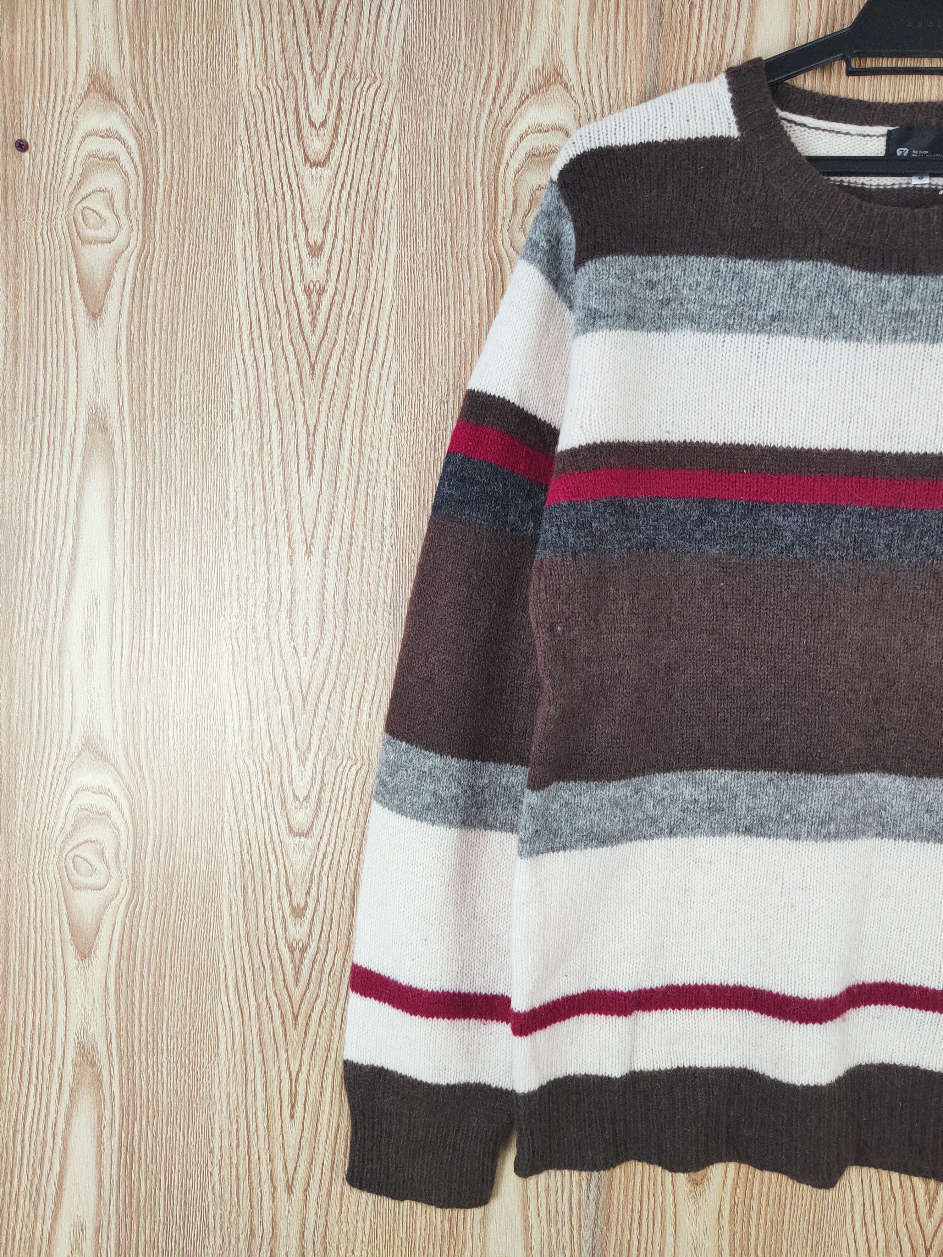 Japanese Brand × Takeo Kikuchi TK Mixpice Brown Knitwear Sweatshirts #W295 Size US M / EU 48-50 / 2 - 3 Thumbnail