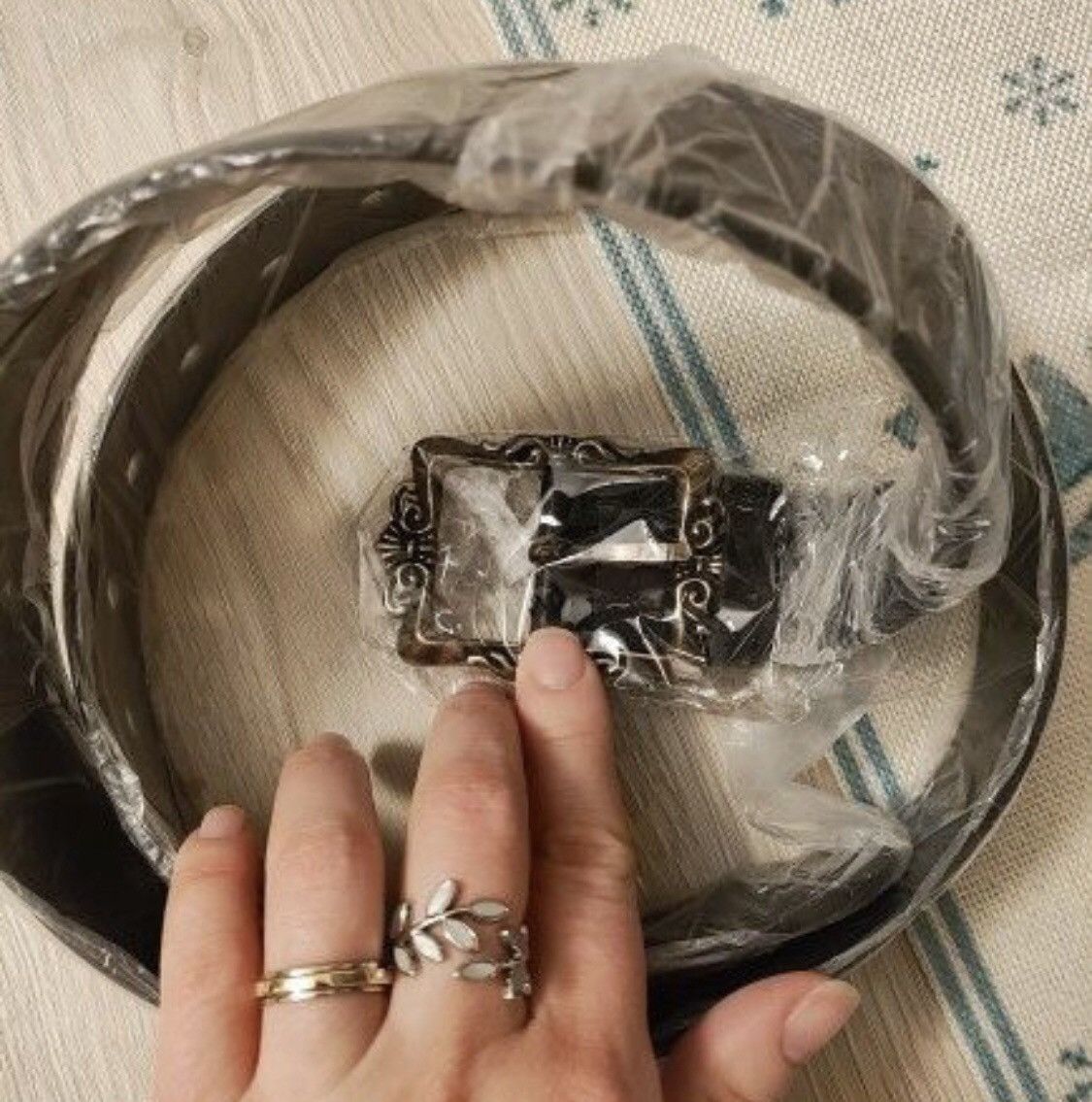 Cowboy Equipment vintage style floral design belt Size ONE SIZE - 5 Thumbnail