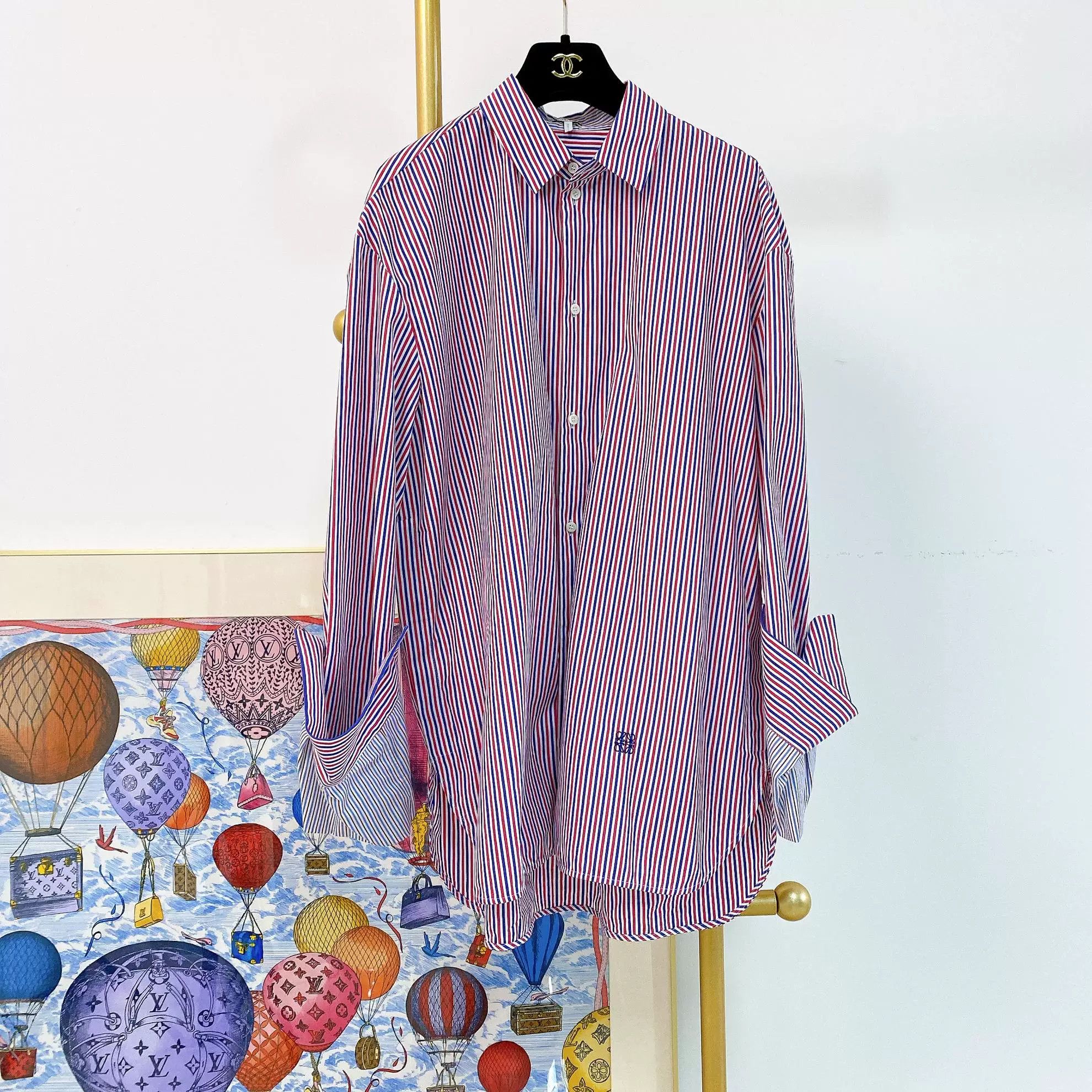 Loewe Loewe Striped Shirt Size 34 Size US XS / EU 42 / 0 - 1 Thumbnail