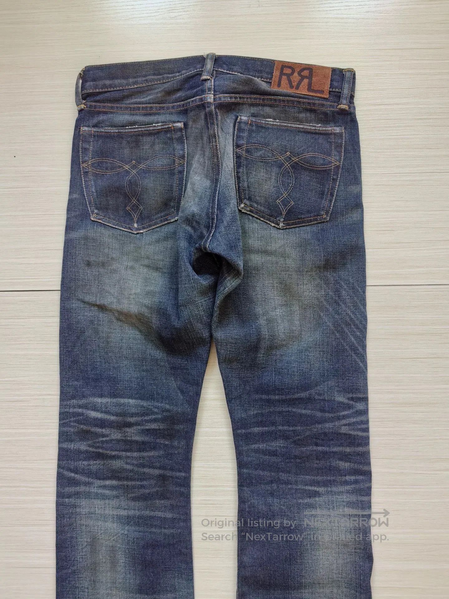 RRL Ralph Lauren Early RRL Slim Bootcut Jeans. Size US 30 / EU 46 - 4 Thumbnail