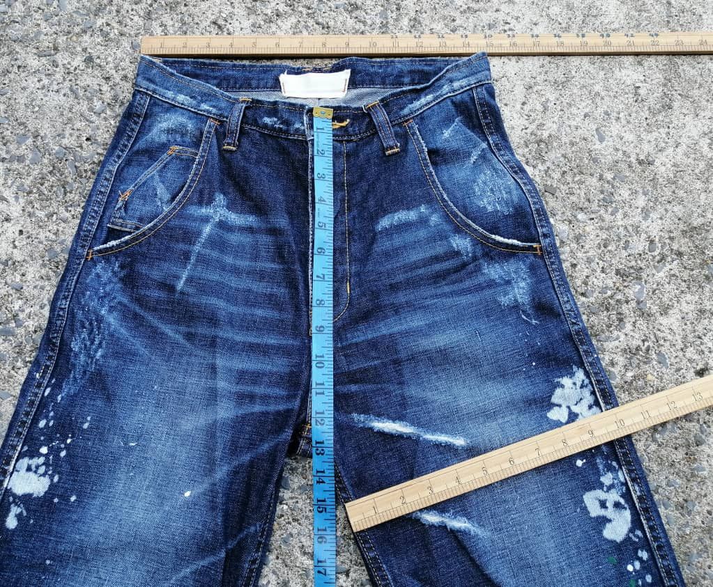 Designer Unknown Brand Nice Design Denim Jeans Size US 29 - 4 Thumbnail