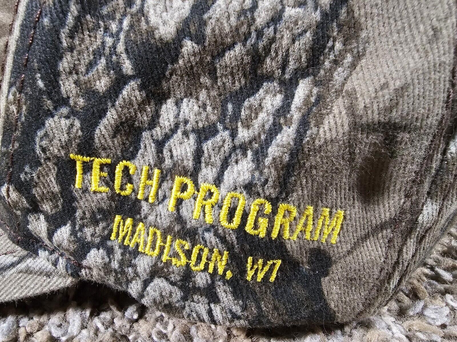 John Deere John Deere Tech Program Madison WI camo snapback hat Size ONE SIZE - 4 Thumbnail
