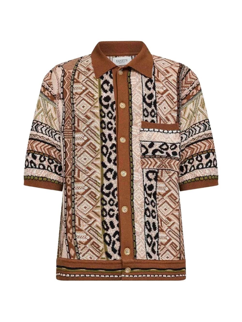 Laneus Knitted Shirt Size US L / EU 52-54 / 3 - 1 Thumbnail